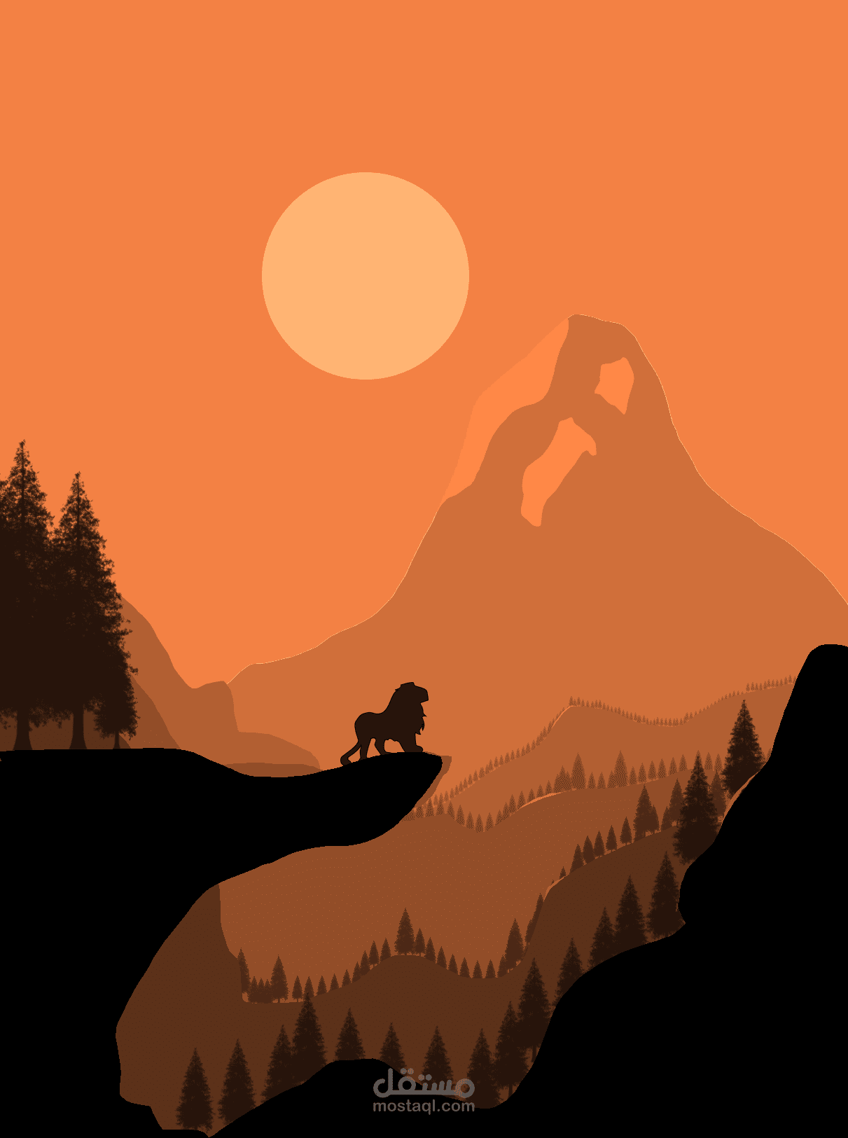 تصميم مناظر طبيعية رقمية (Digital Landscapes) باستخدام Adobe Photoshop