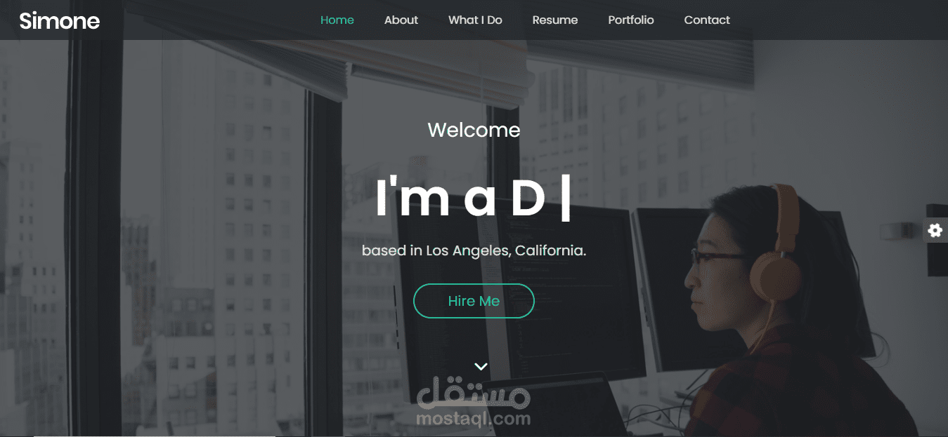 Simone Personal Portfolio