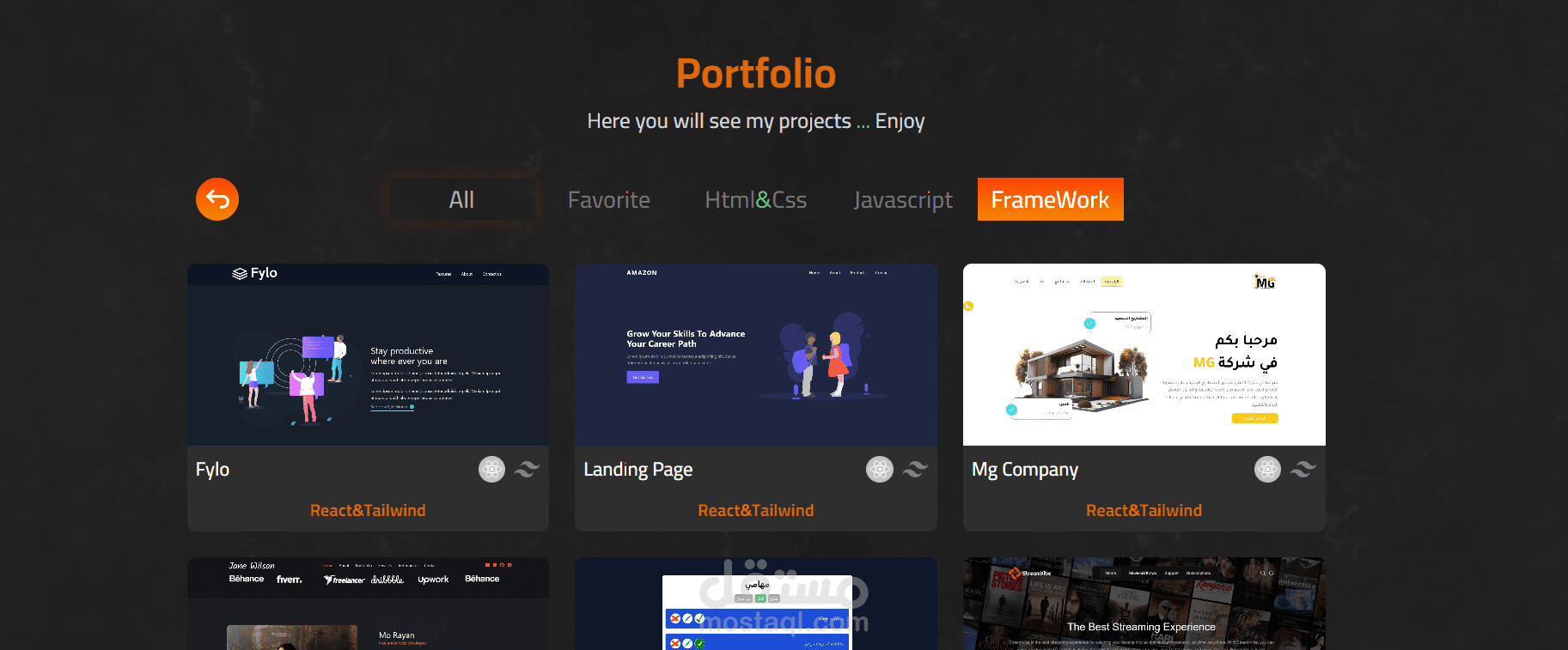 RestFull Api Using NodeJs for portofolio for frontend developers