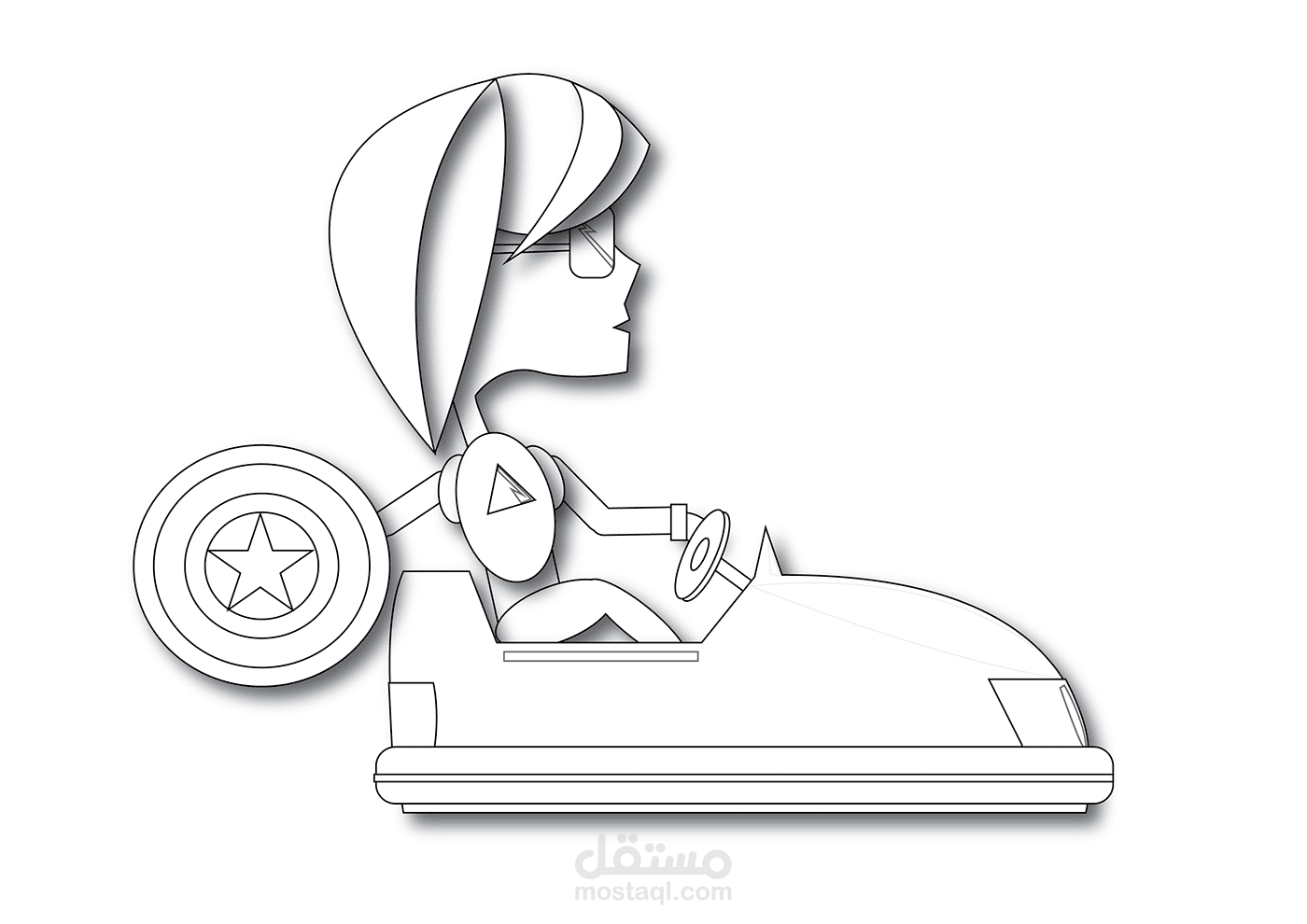 موشن جرافيك - تصميم الشخصيات