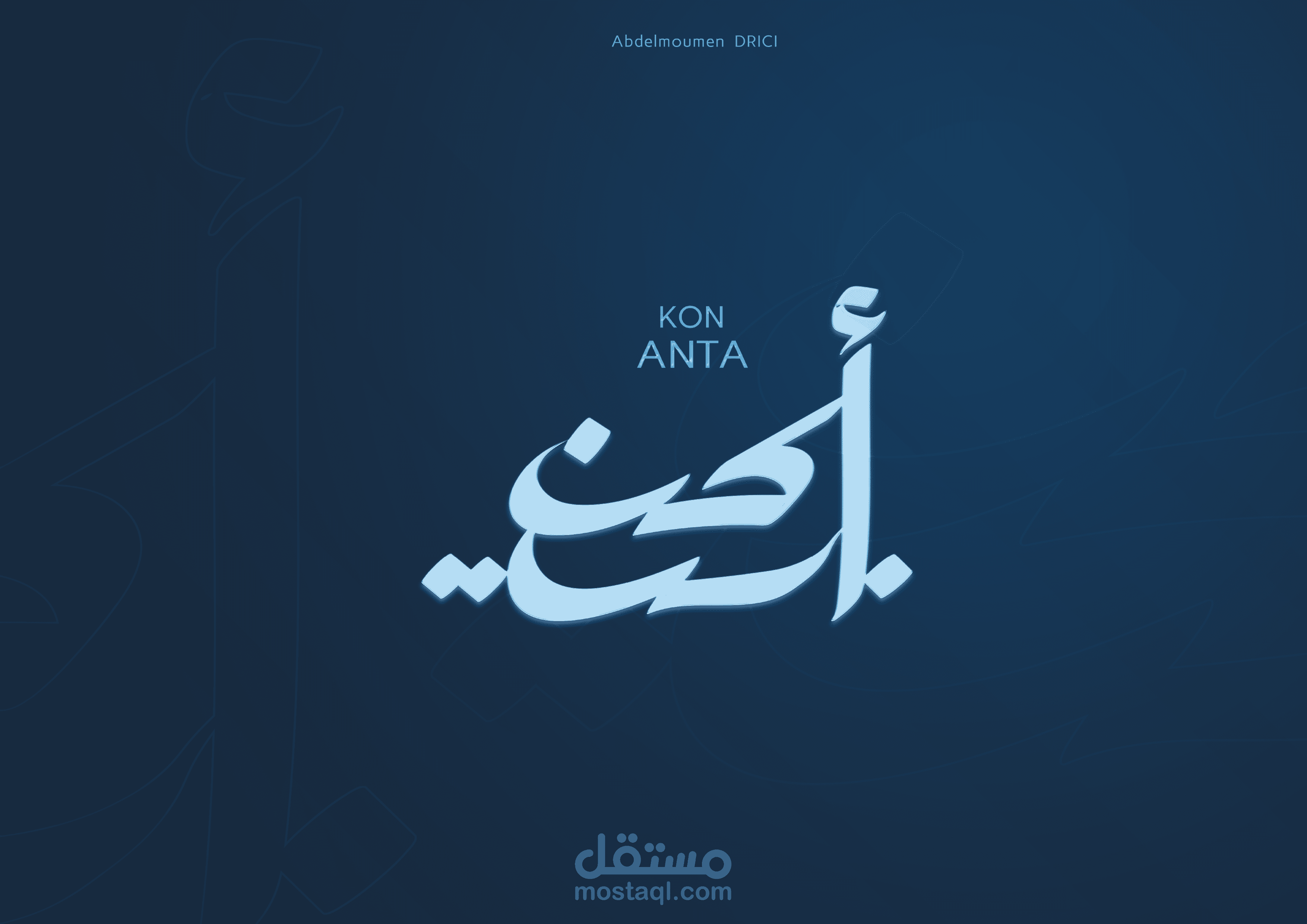 Kon Anta - Typography