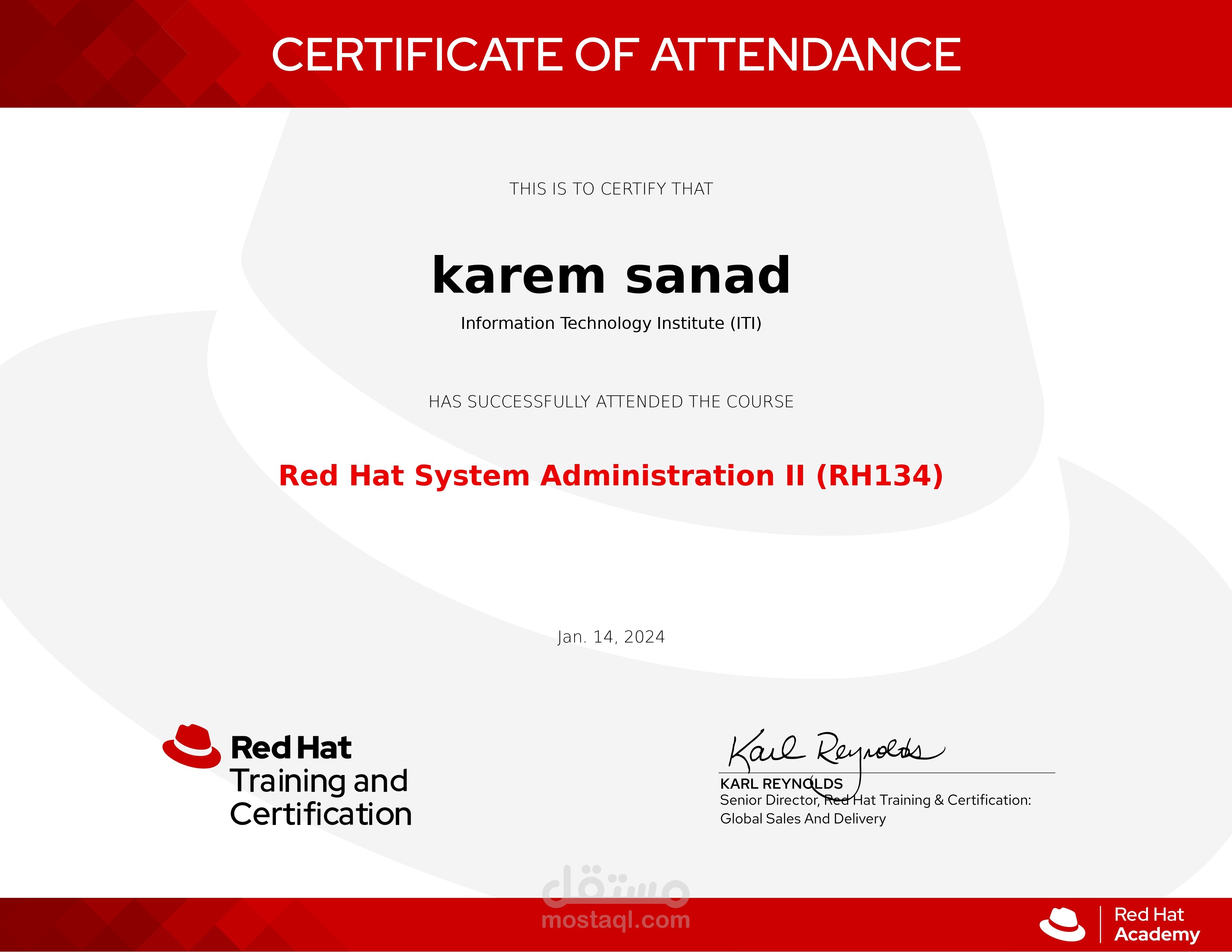 RED HAT ADMIN1,2