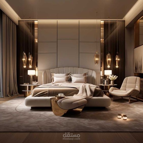 luxury bedroom interior