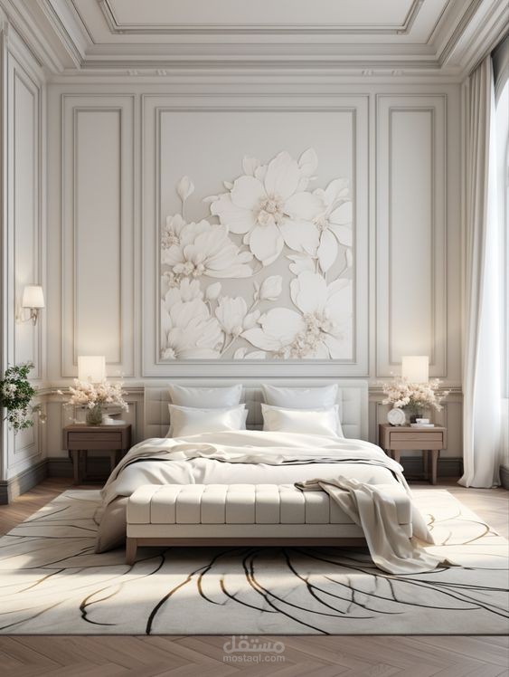 classic bedroom interior