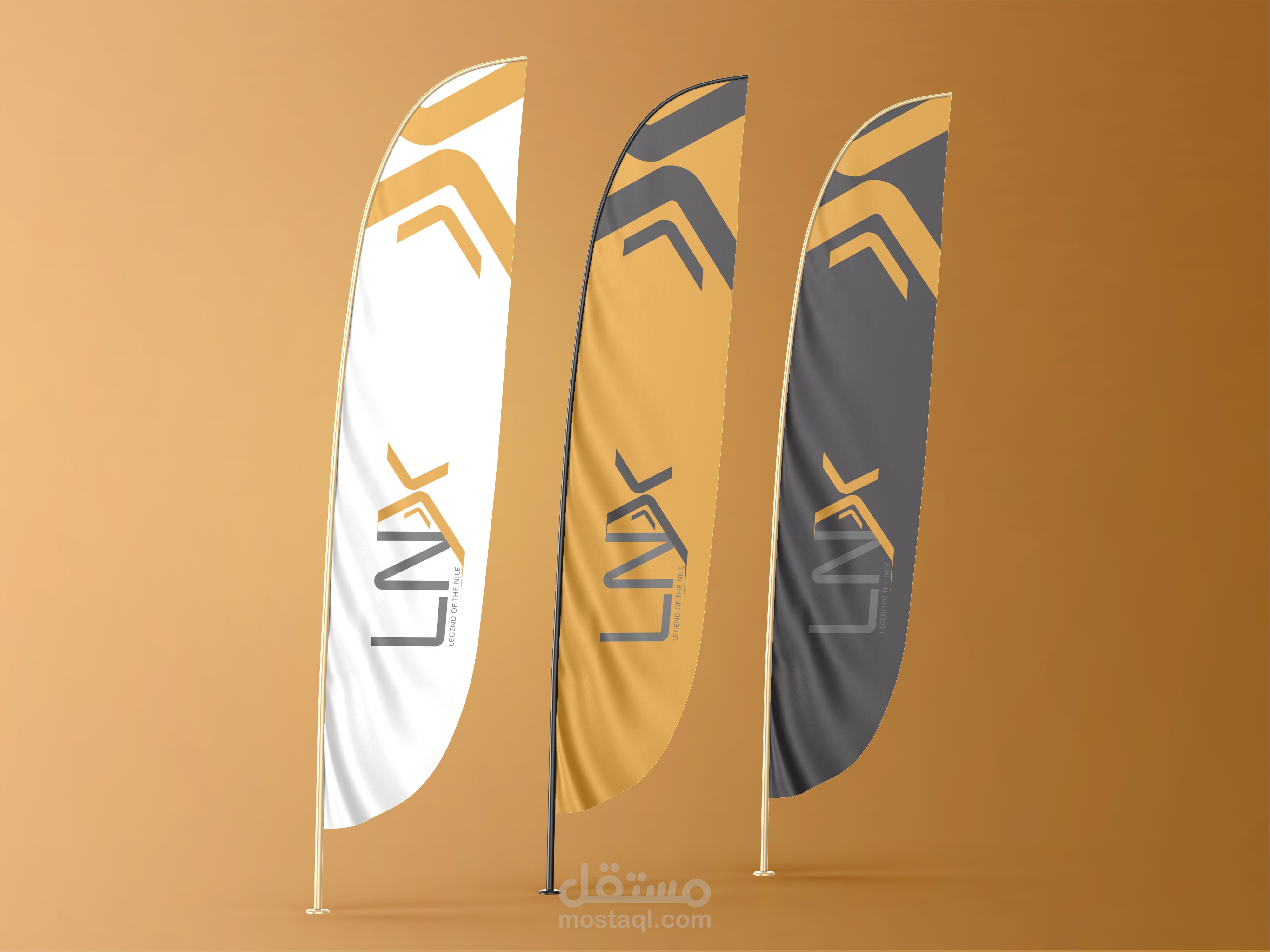تصميم branding  شركة طيران