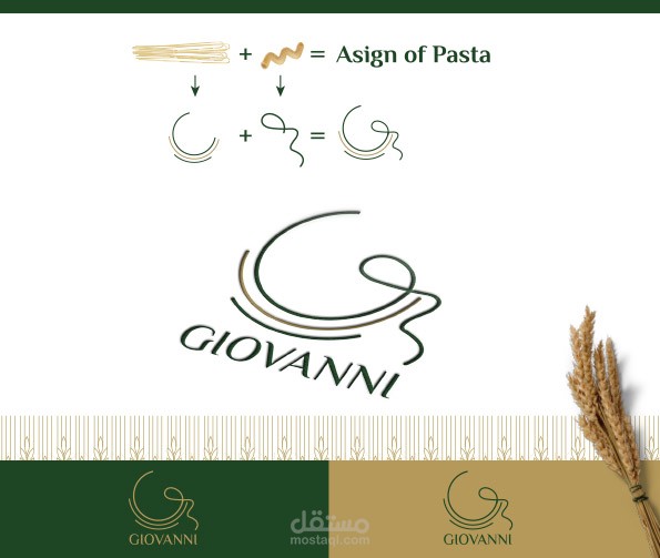 شعار وهوية كاملة وعبوات لشركة مواد غذائية