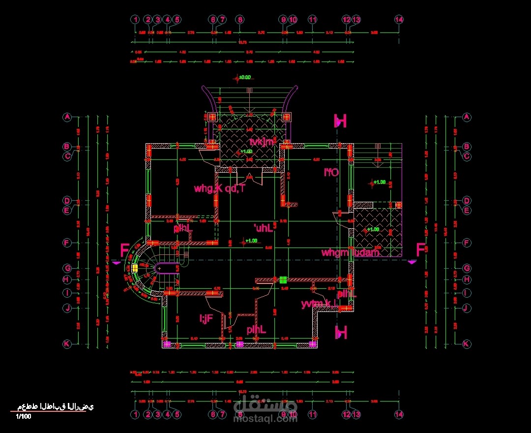 تصميم معماري ل فيلا