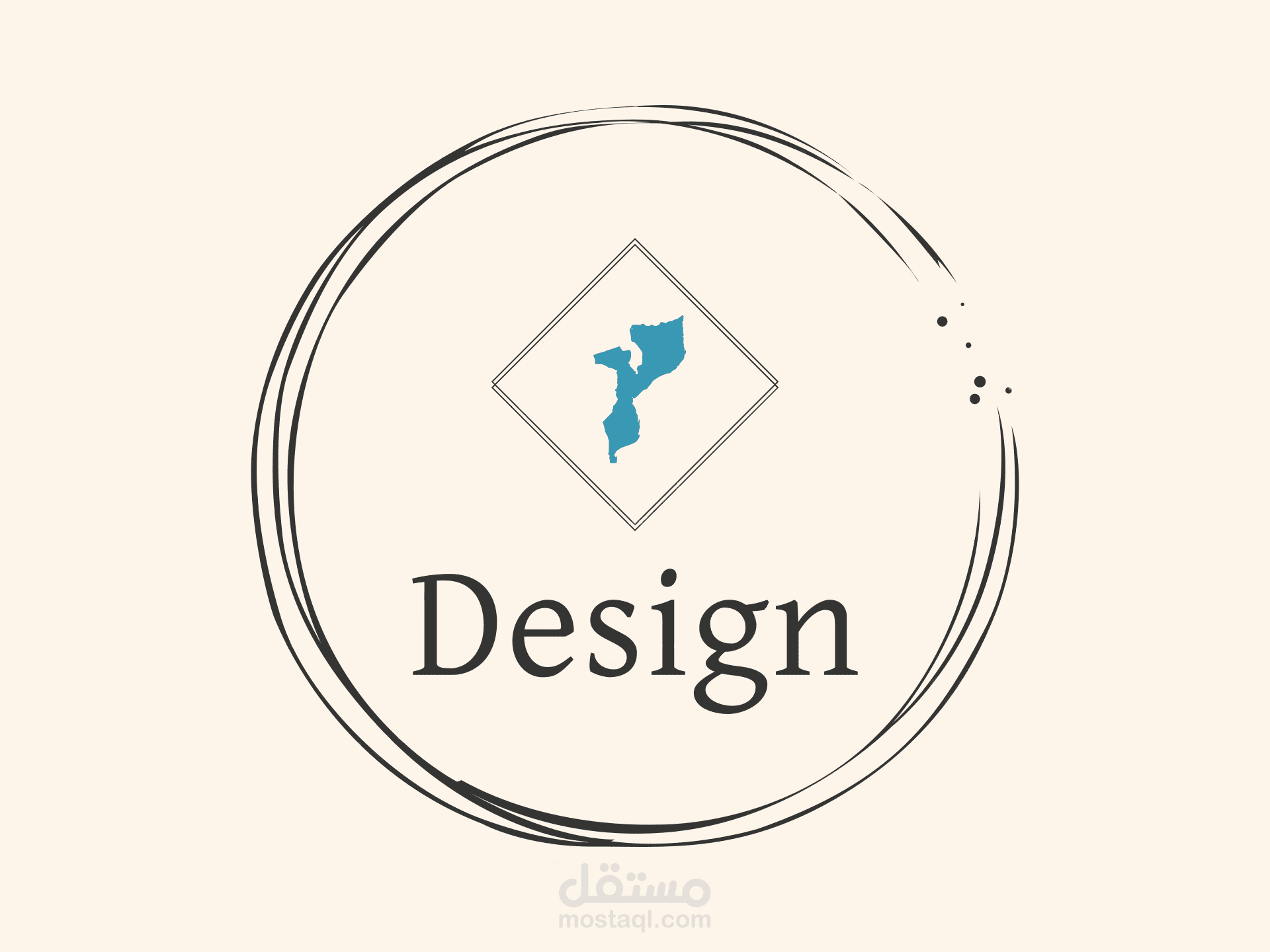 تصميم شعار بسيط واحترافي