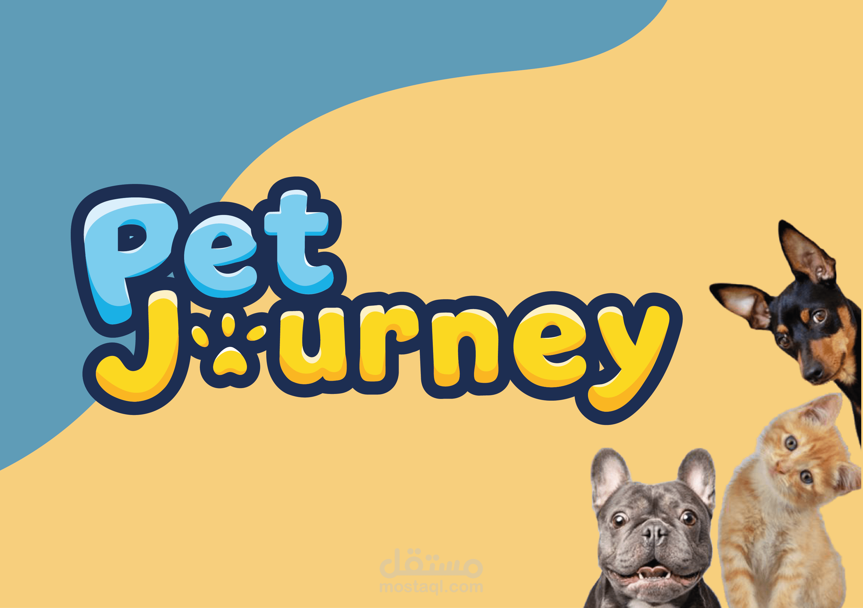 PET JOURNEY logo identity