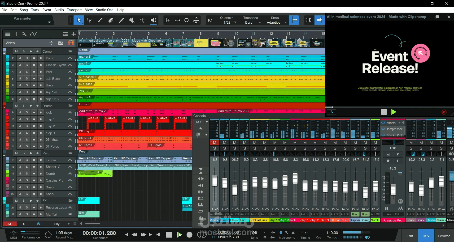 Music for Promo Video