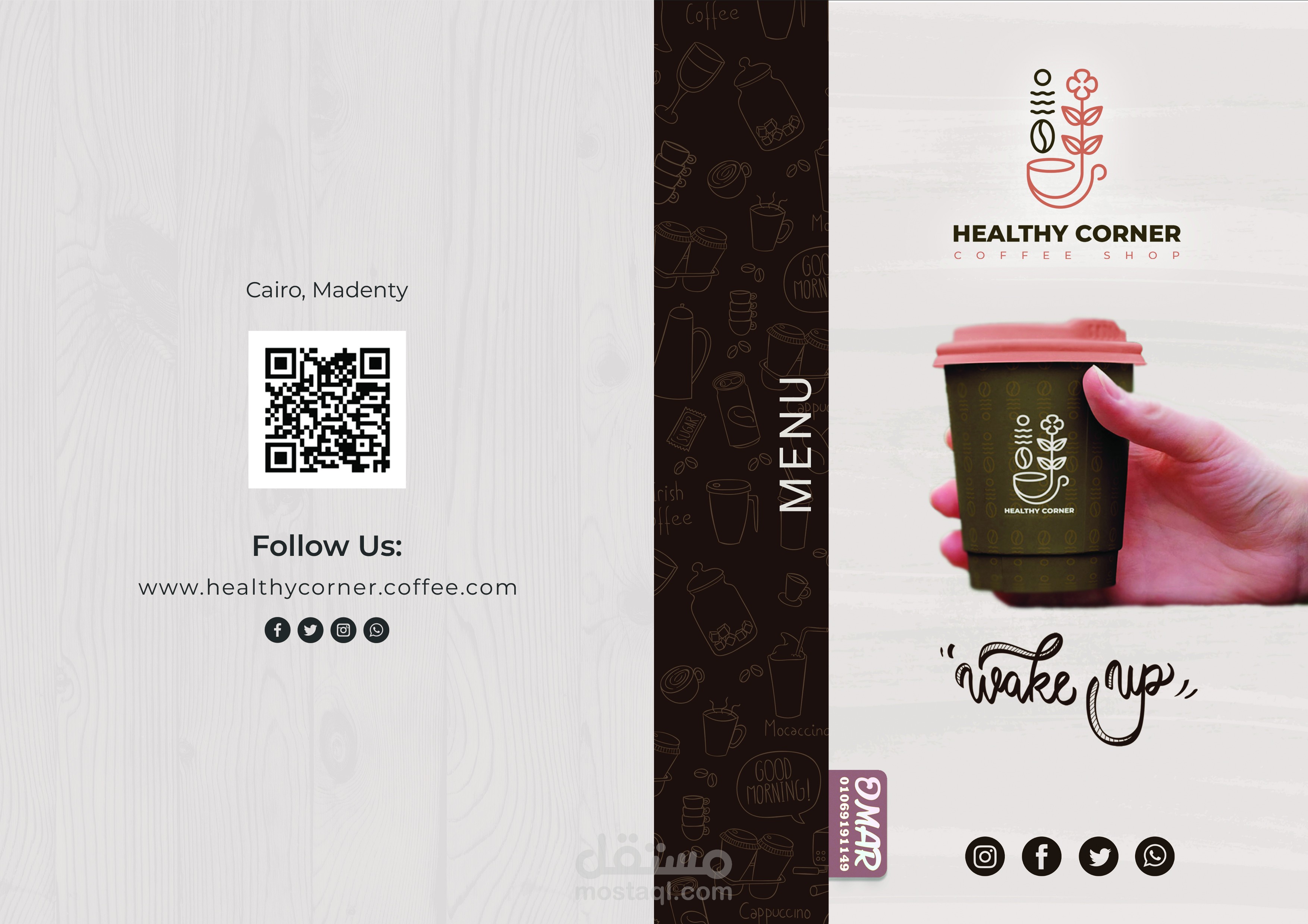 Healthy Coffee Corner Menu