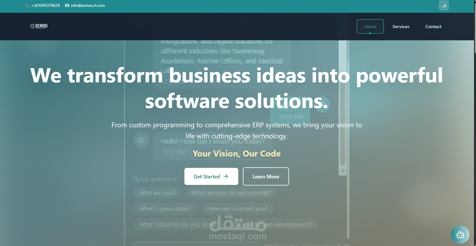 Semou — Freelance Digital Solutions Platform