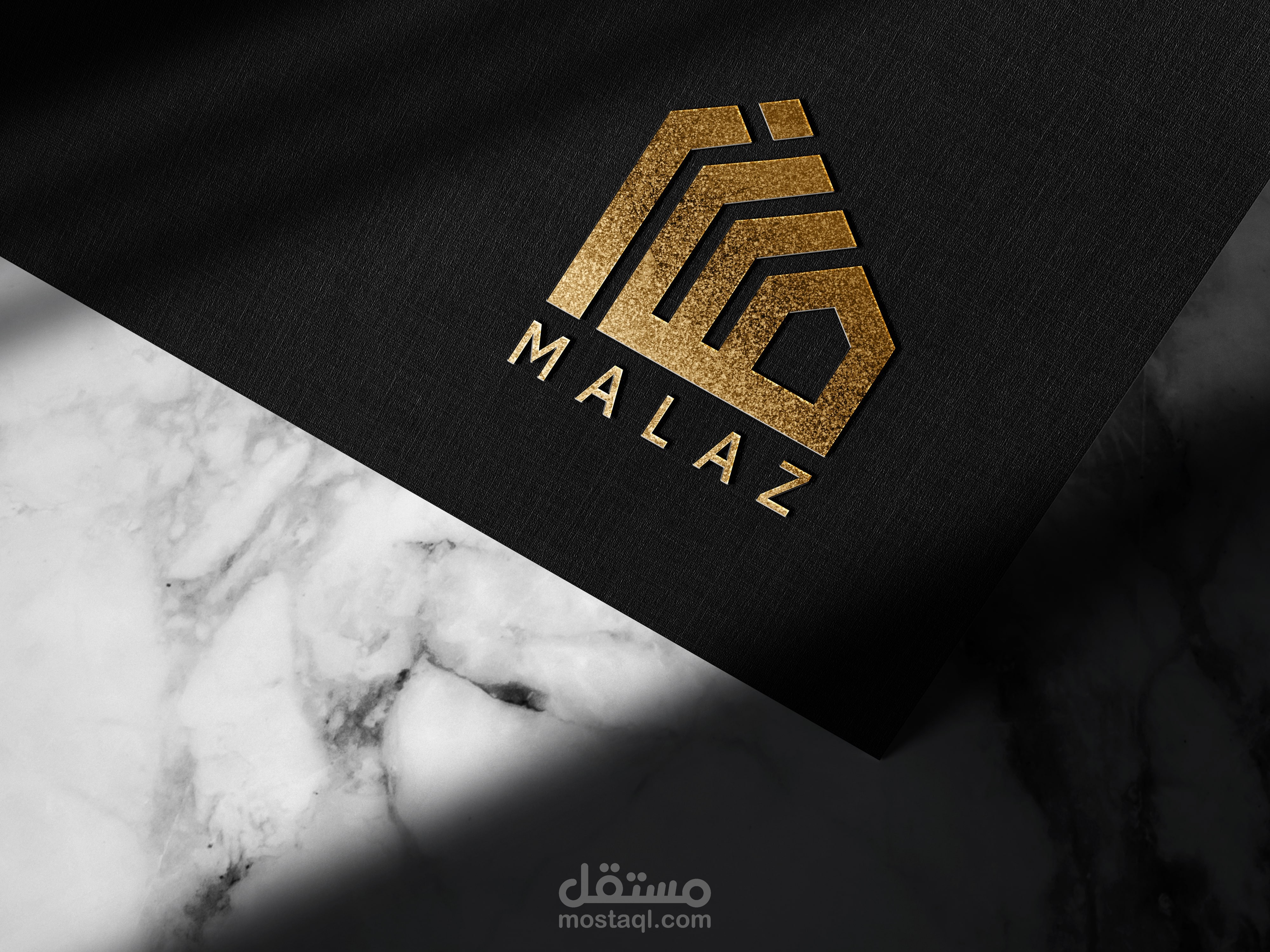 تصميم لوجو و هوية بصرية لمؤسسة سعودية ( Malaz Farms)