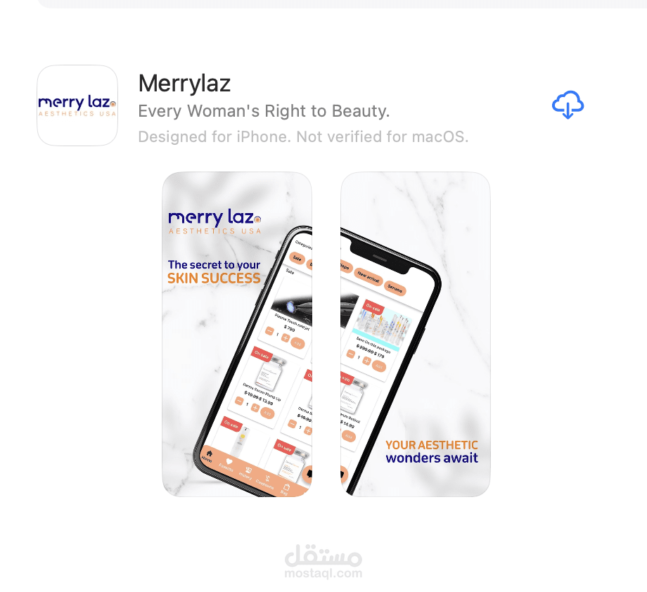 Mobile Application ios and android for USA Client