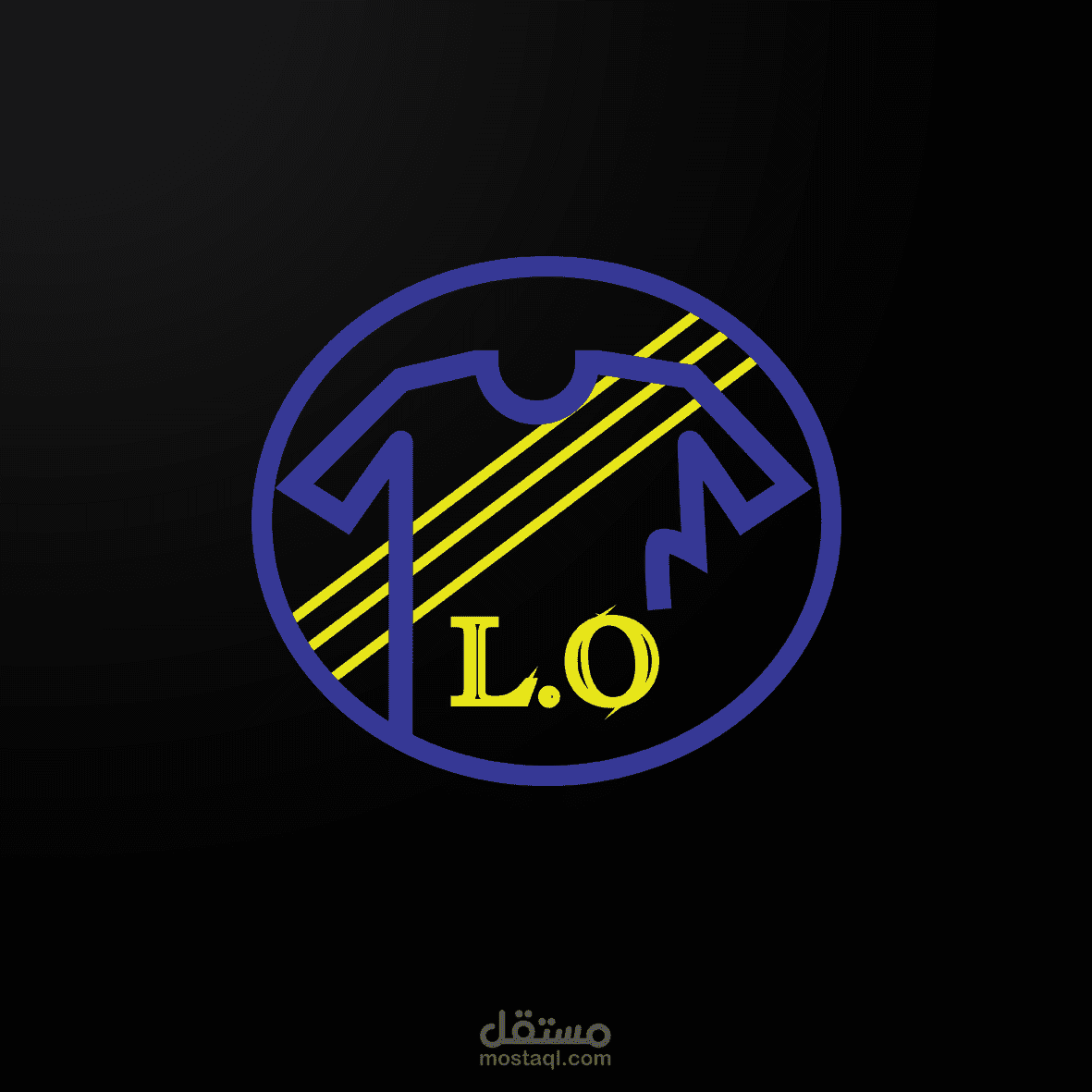 تصميم شعار لمحل ملابس (l.o)