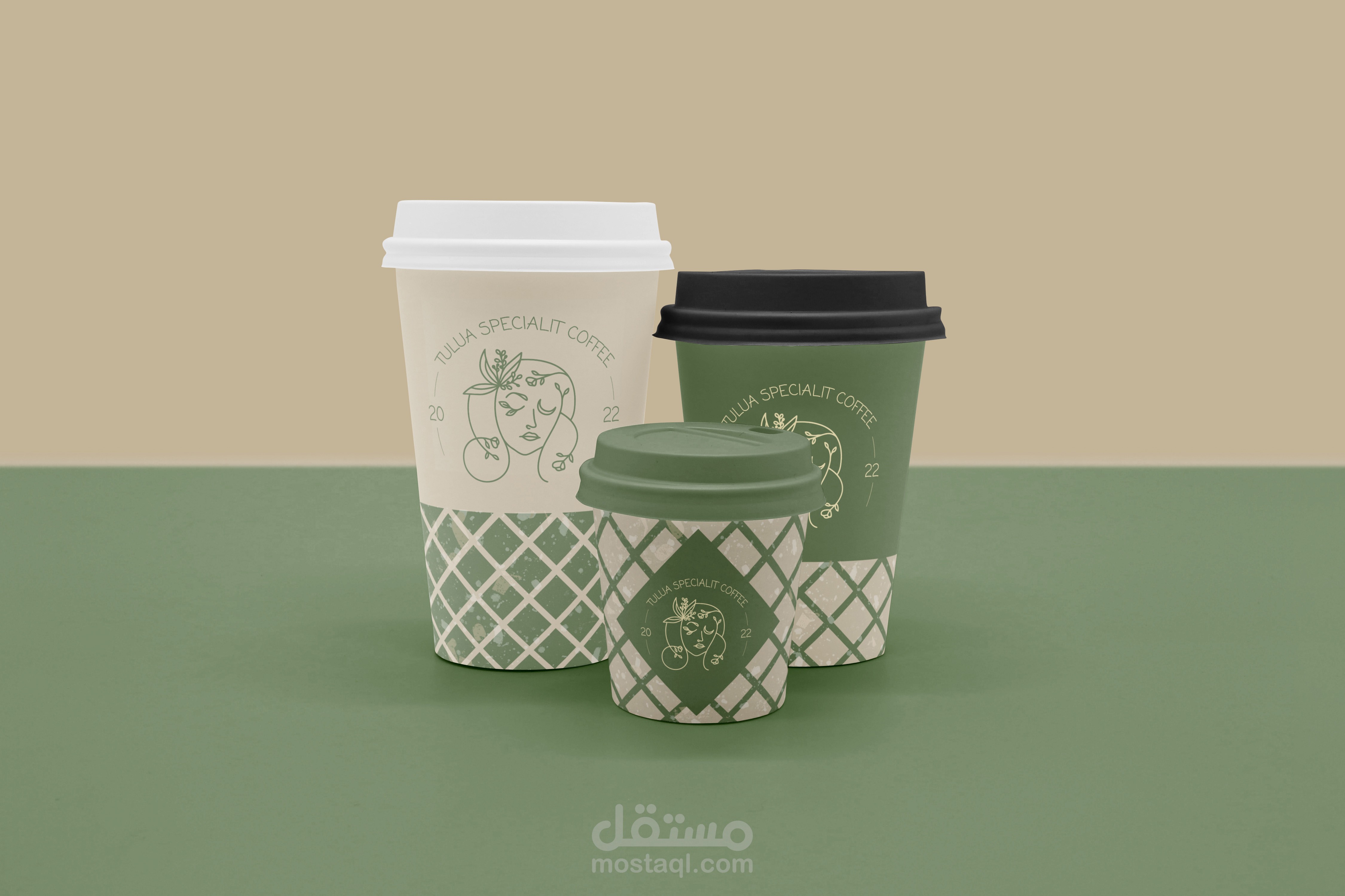 تصميم أكواب قهوة