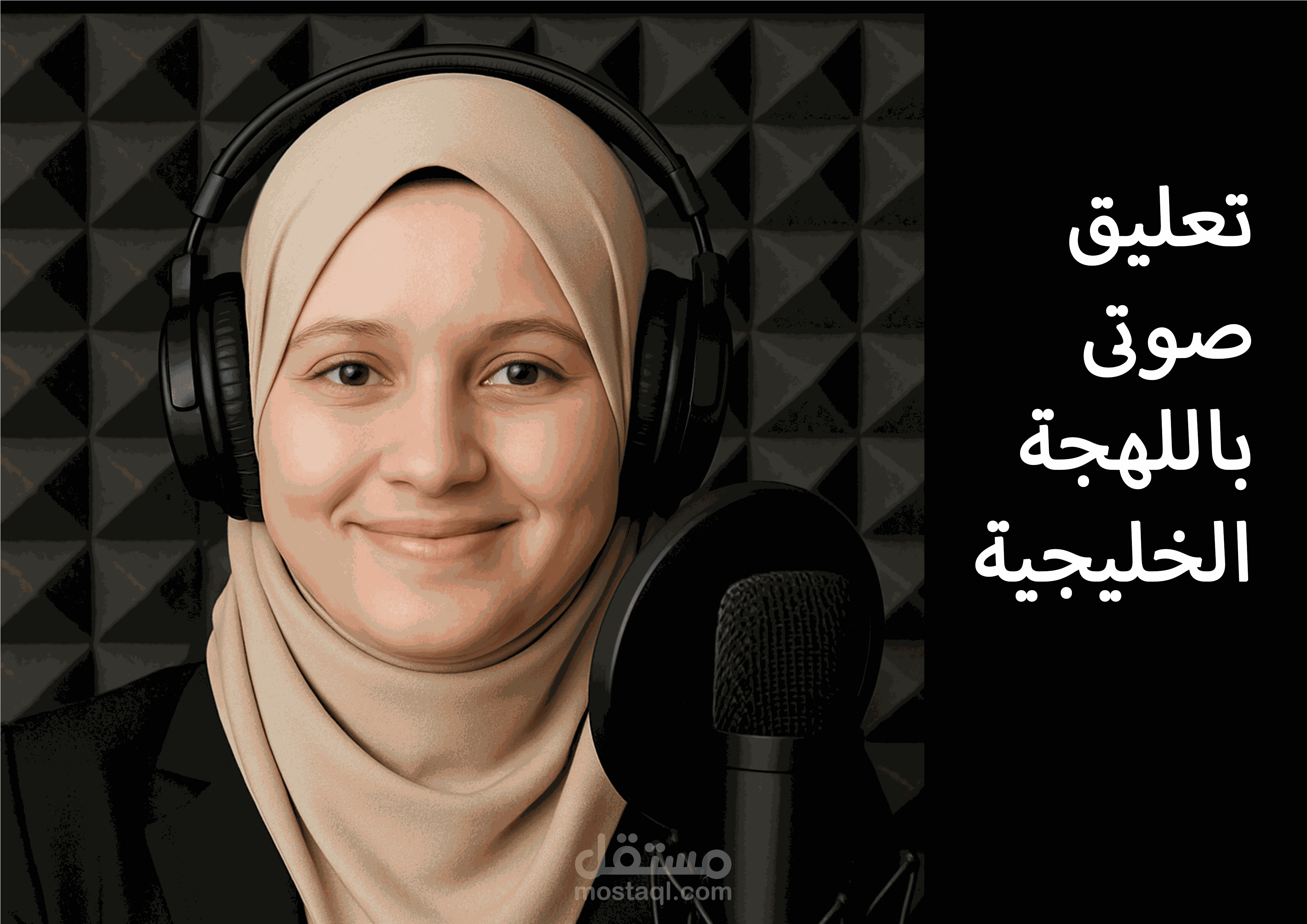 تعلق صوتى لهجة خليجية