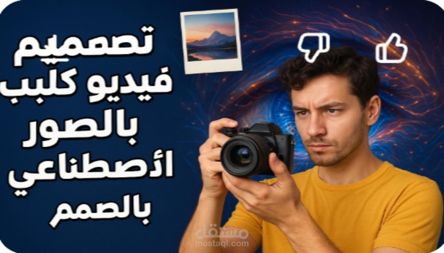 انشاء فيديو كليب صور بالذكاء الاصطناعي لمده دقيقة ونصف