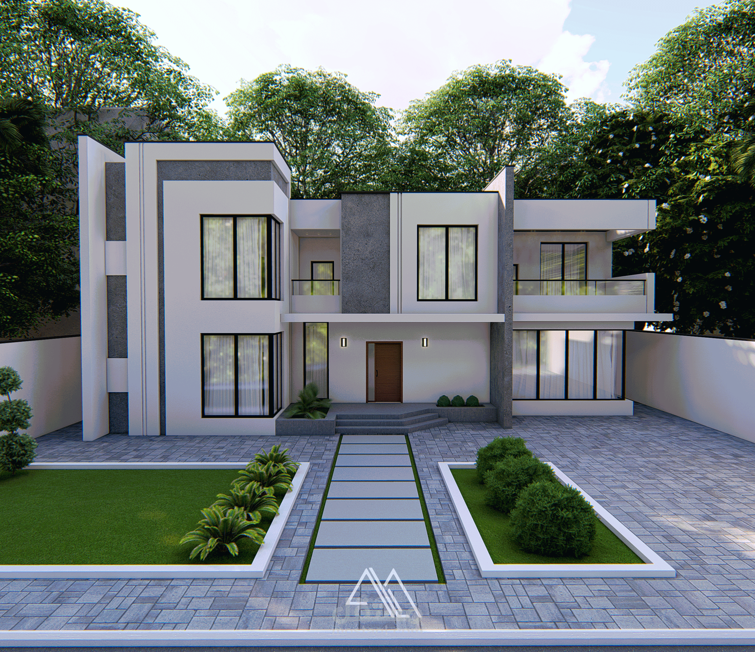 تصميم فيلا سكنية