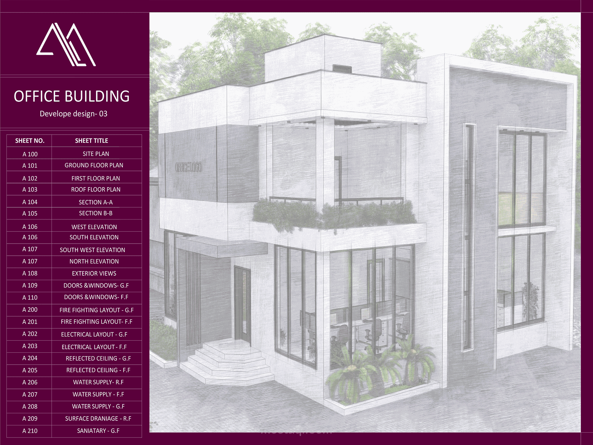 small office building - concept design
