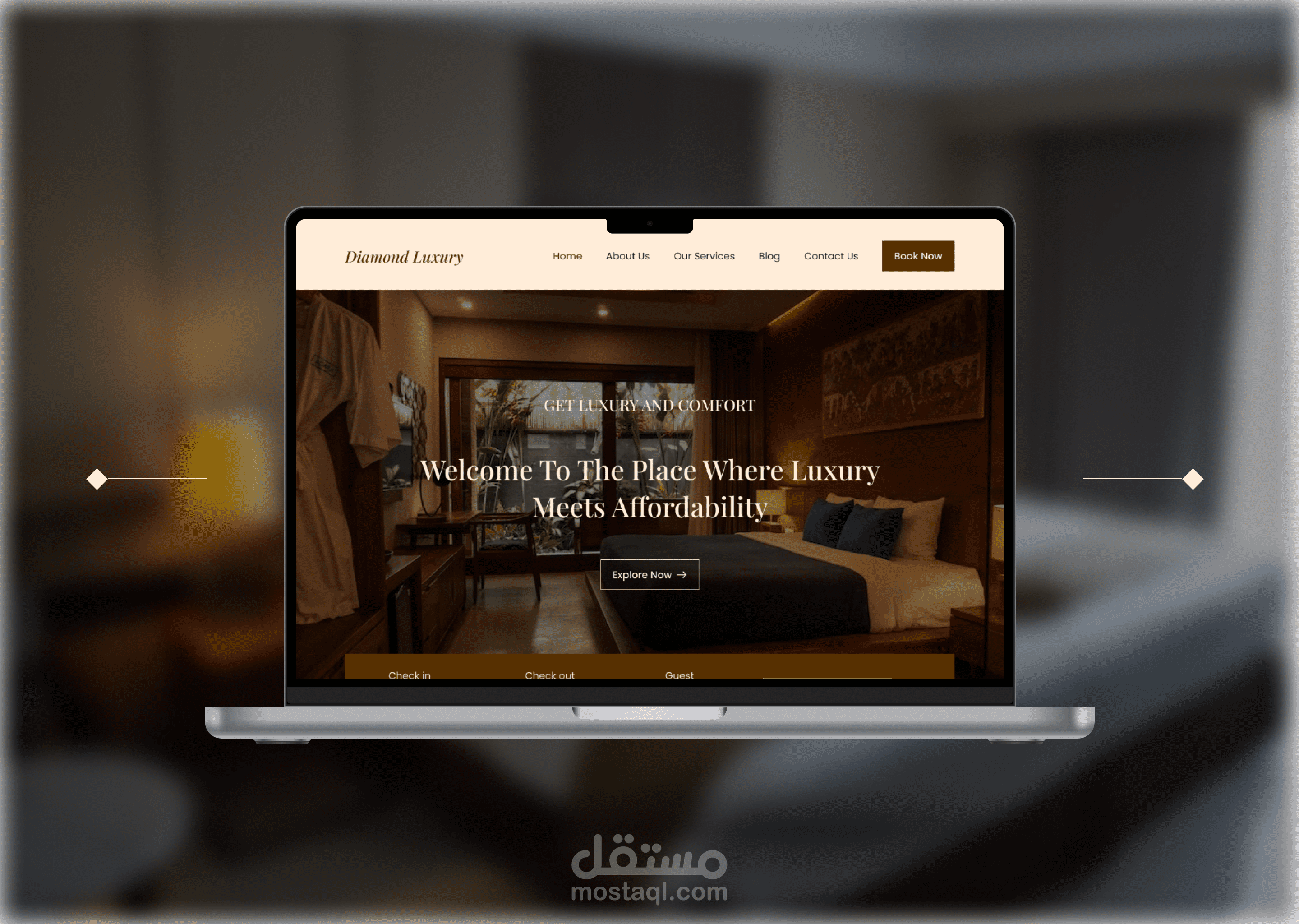 تصميم موقع حجز فنادق – Hotel Booking