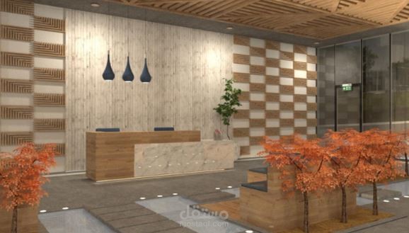 Reception Design for an Art center