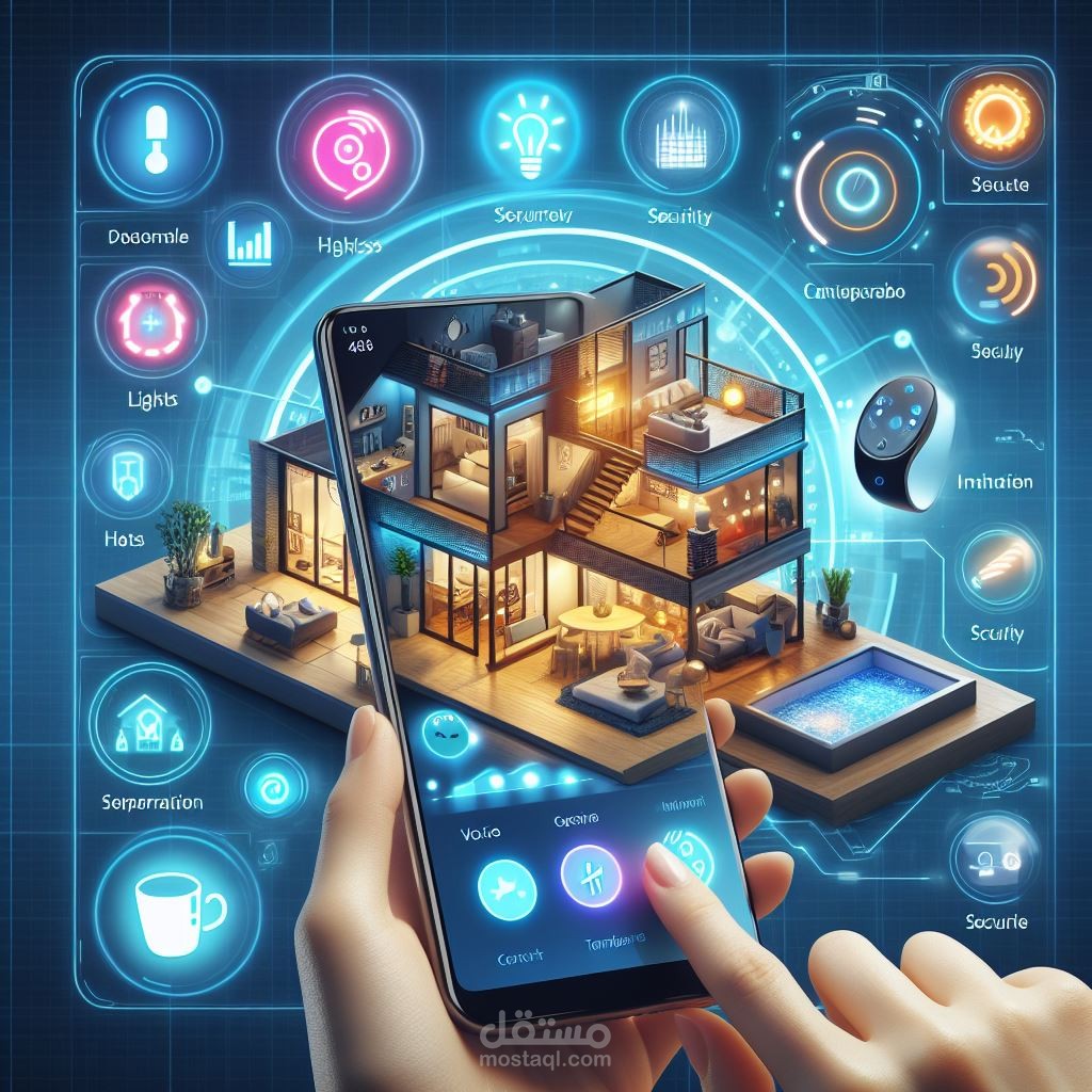 التحكم بالأحمال المنزلية عبر تطبيق التيلجرام