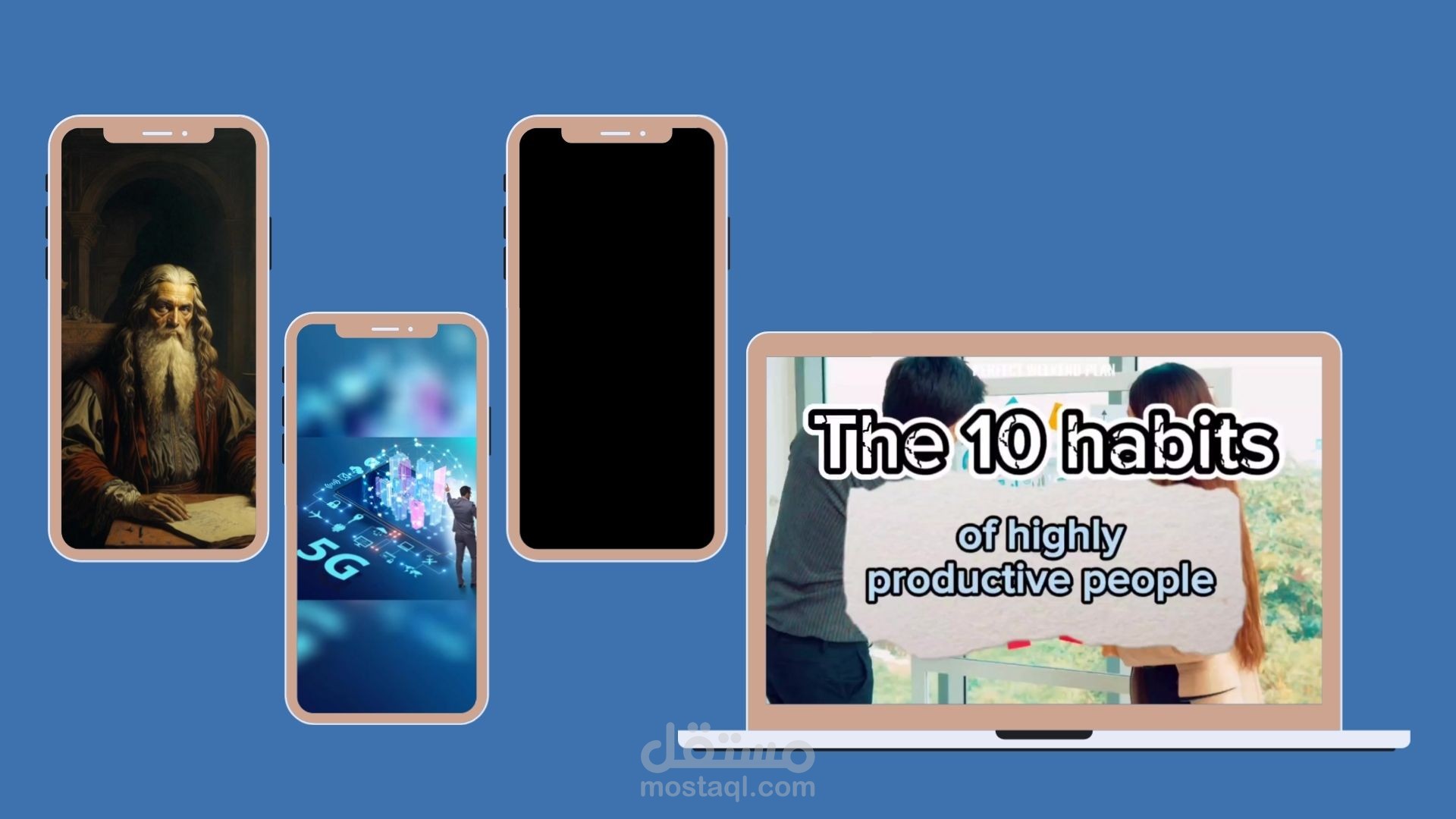 صناعه  الفيديوهات والوسائط المتعددة