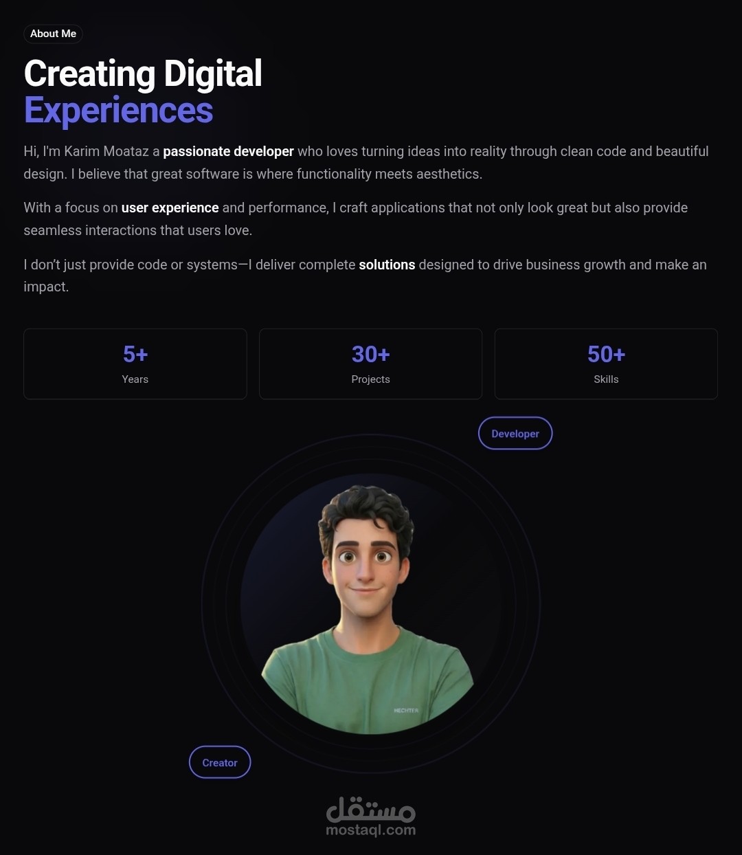 My portfolio website