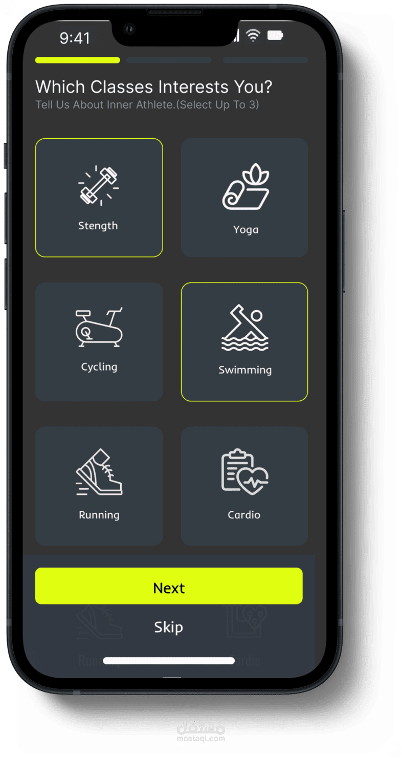 Fitness Application (ui/ux Design)