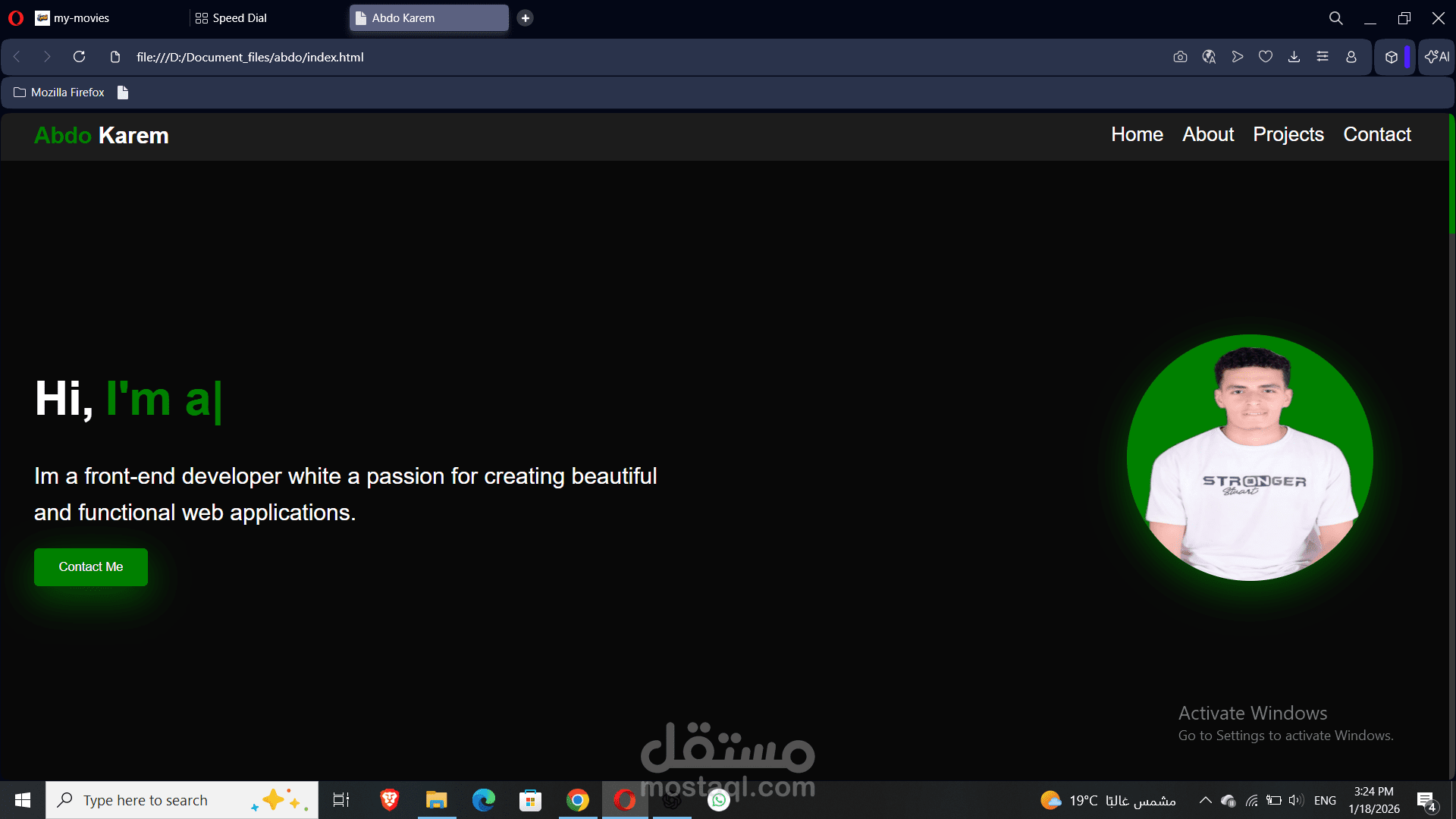 Abdo Karem | Front-End Developer