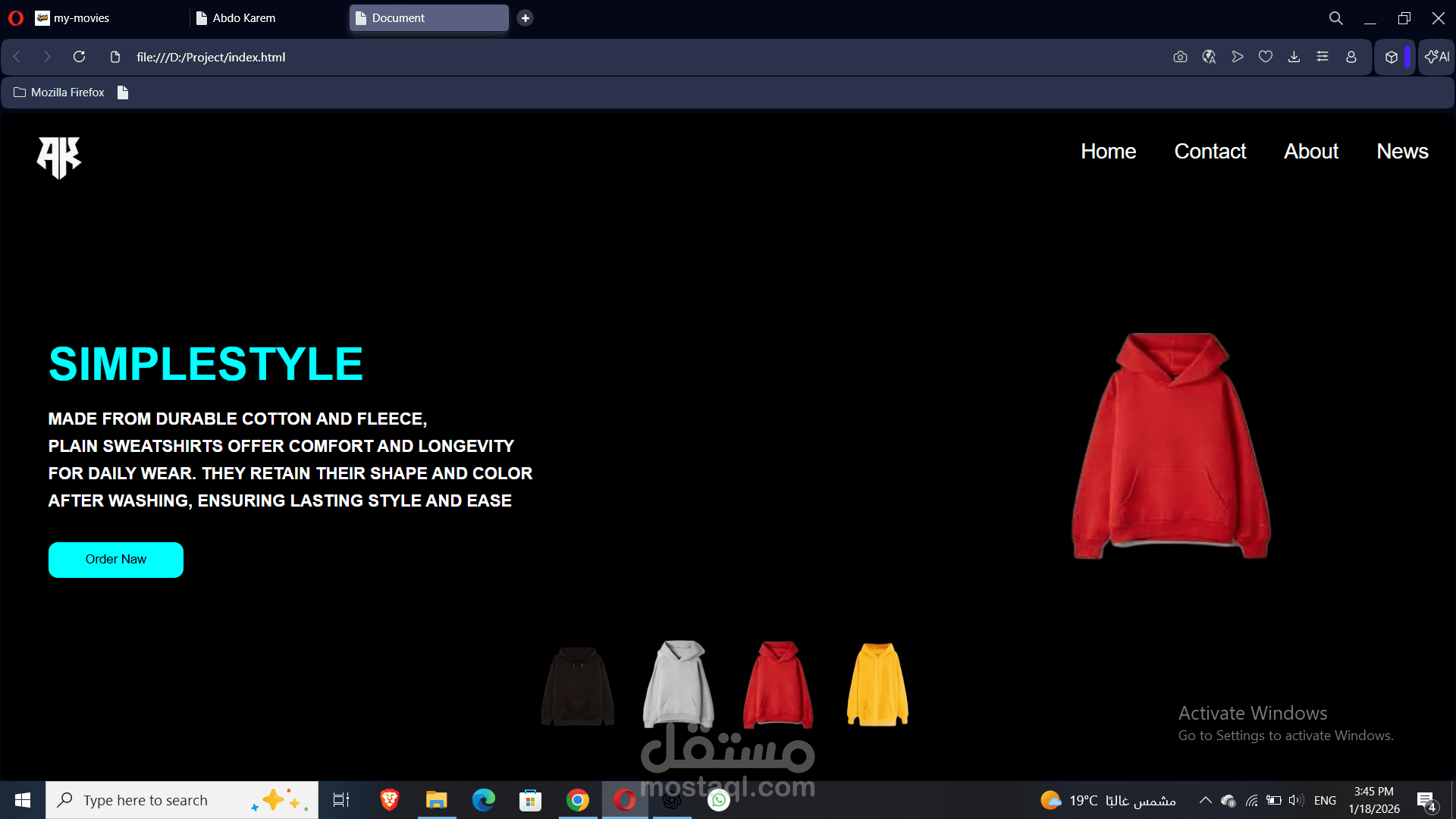 SimpleStyle | Modern Hoodie Collection