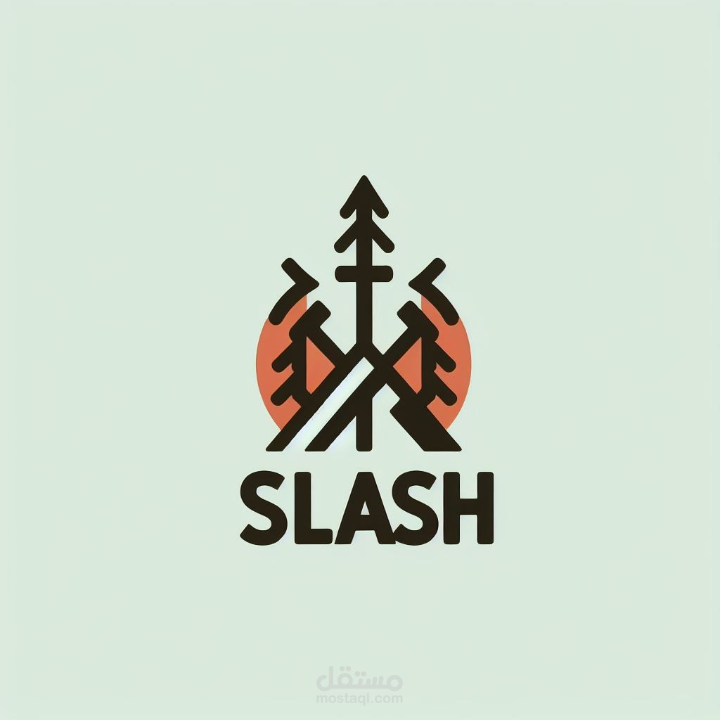 SLASH LOGO FOR CLOTHES BRAND
