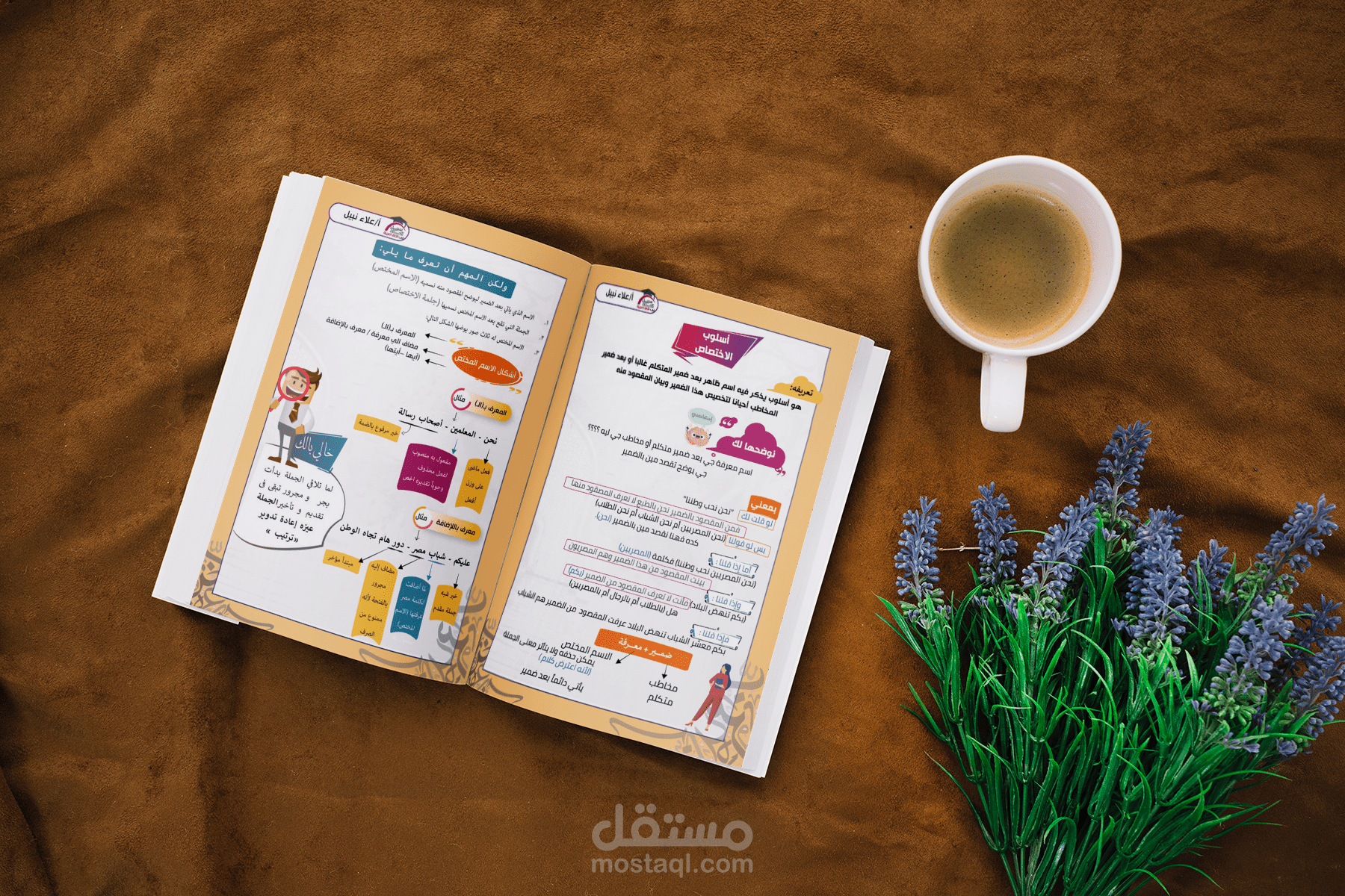 تصميم كتب و مذكرات و ملخصات تعليمية