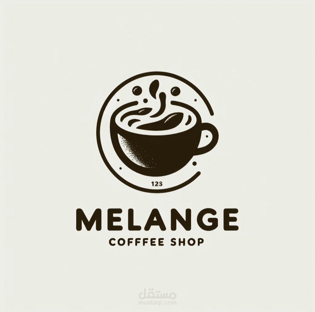 شعار لكوفي شوب ب إسم Melang