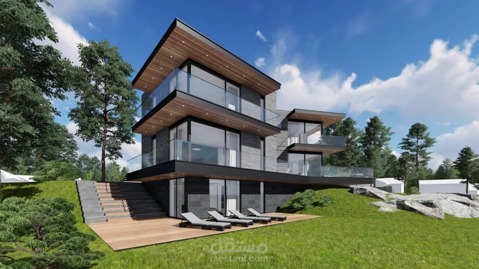 تصميم داخلي وديكور باستخدام البرامج الهندسية