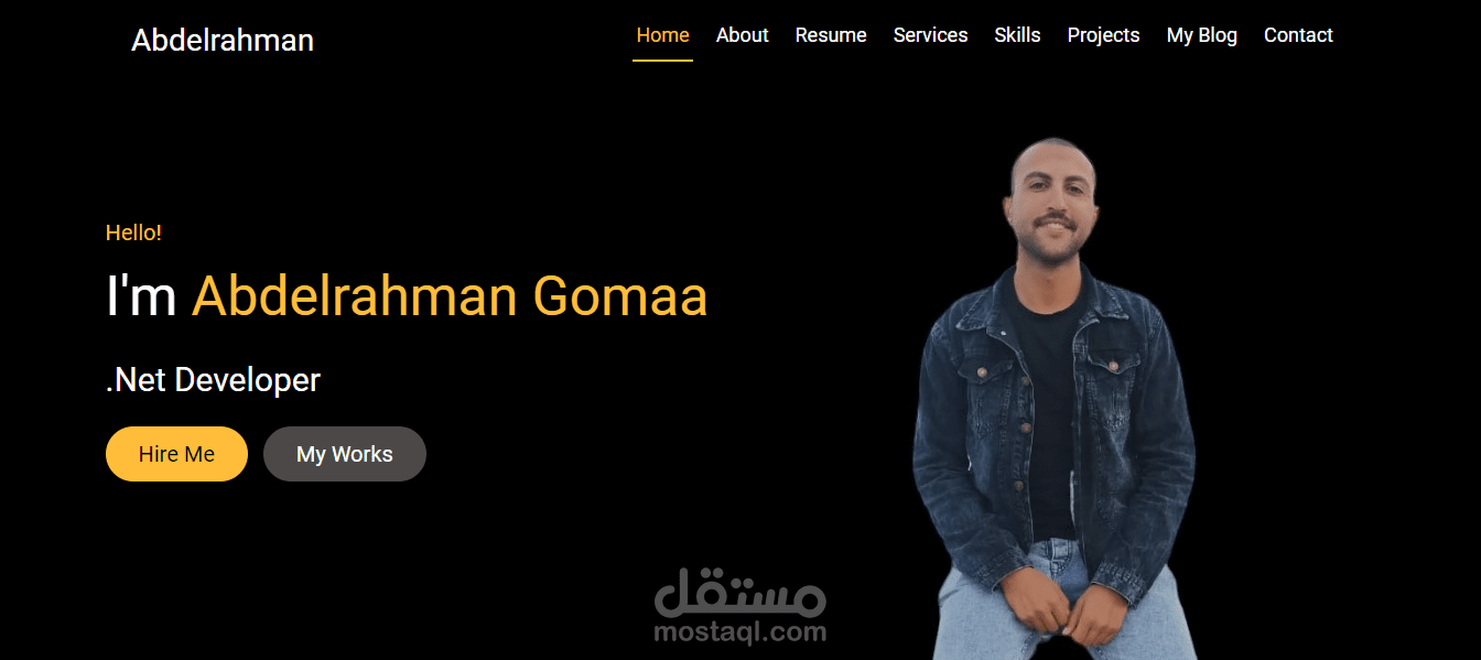 Static Portfolio Website