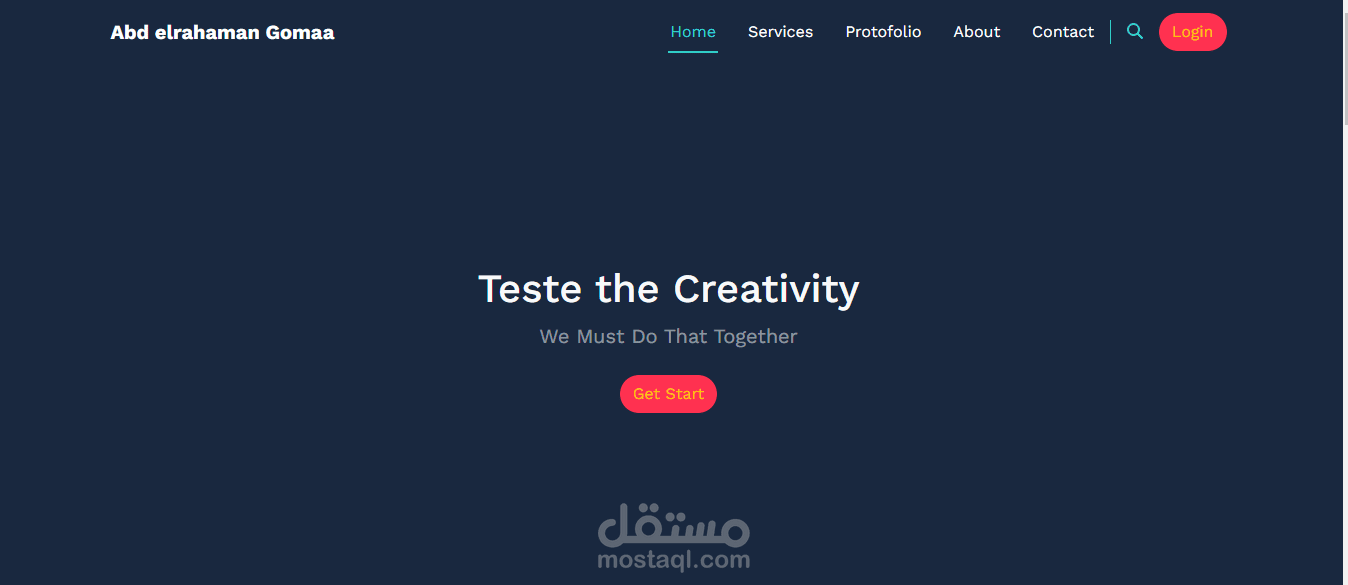 Responsive Website Page