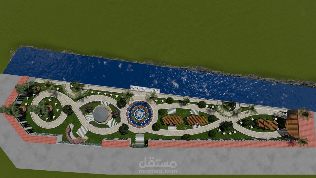 تصميم حديقة عامة