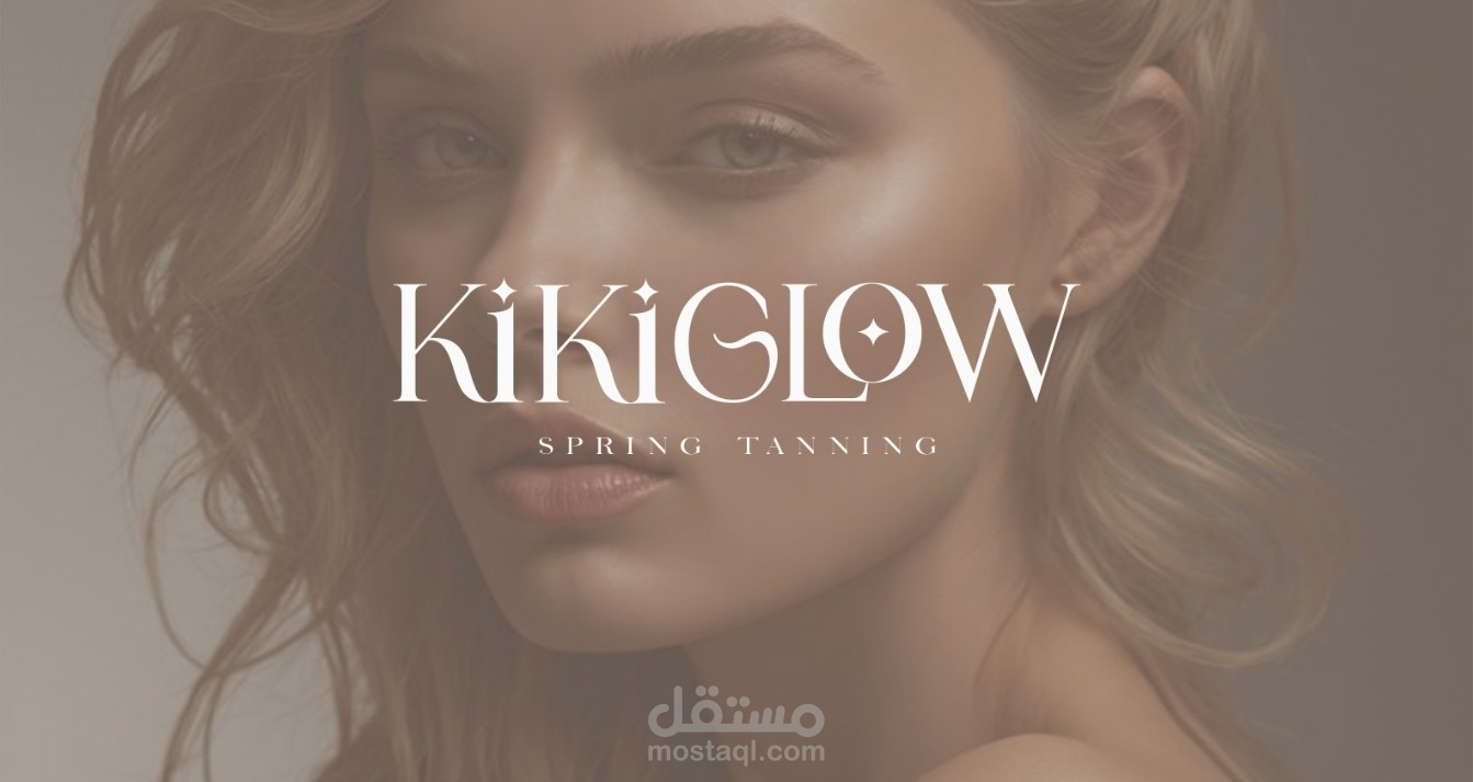 Beauty logo design |KIKGLOW logo