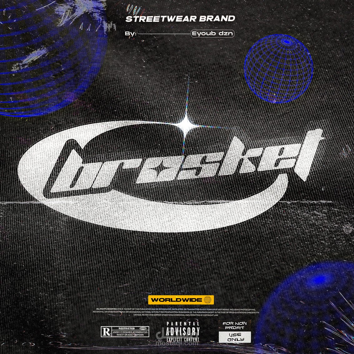 BROSKET | Y2K & Streetwear clothing Brand Identity