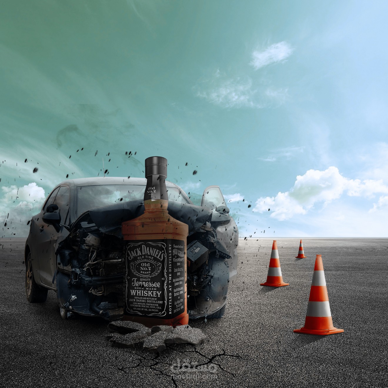 DON’T GET DRUNK AND DRIVE OR DON’T DRINK AT ALL! AD
