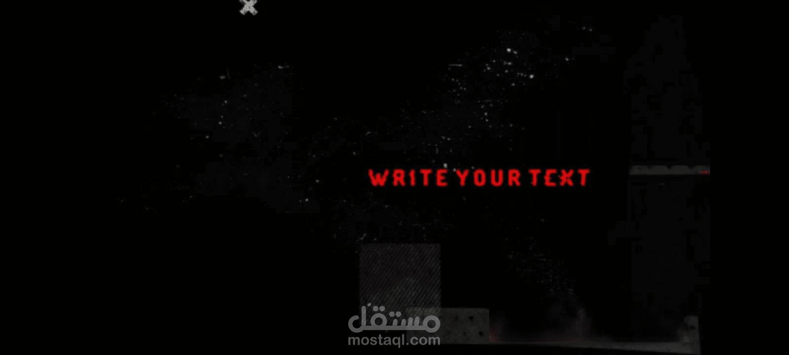 تصميم intro للفيديوهات