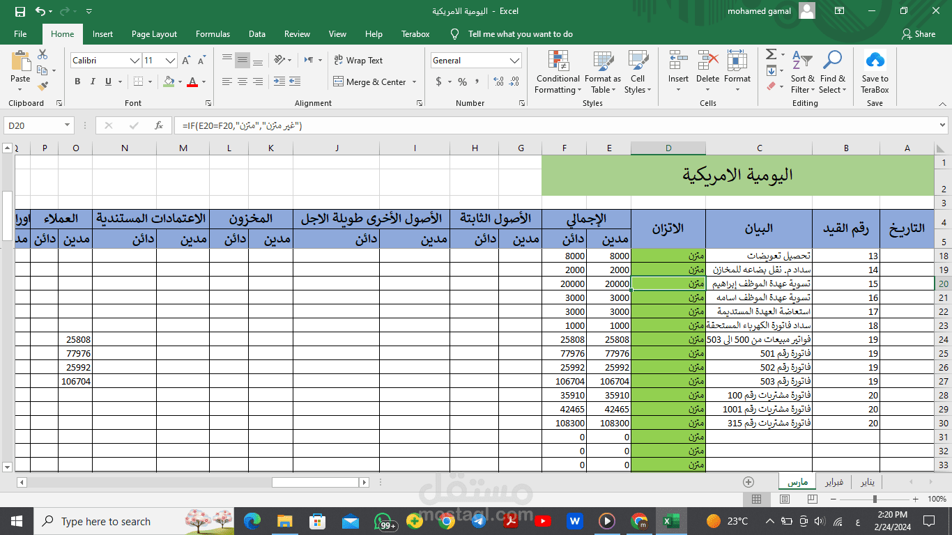اليومية الامريكية