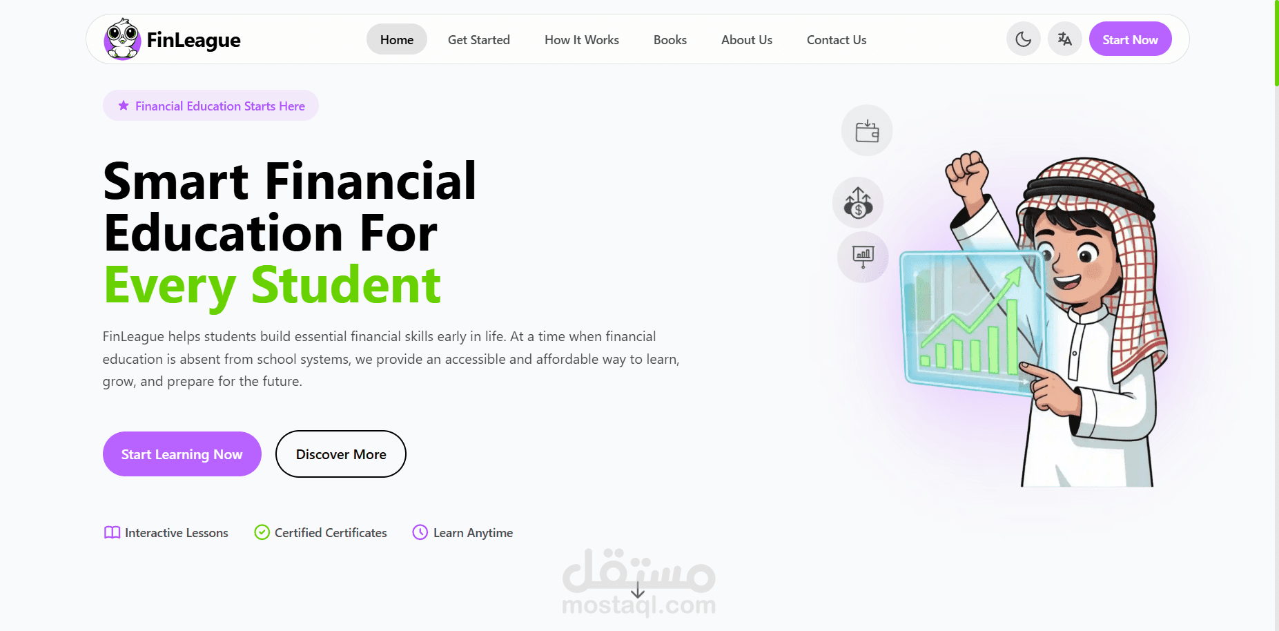 FinLeague - Financial Education & Book Marketplace