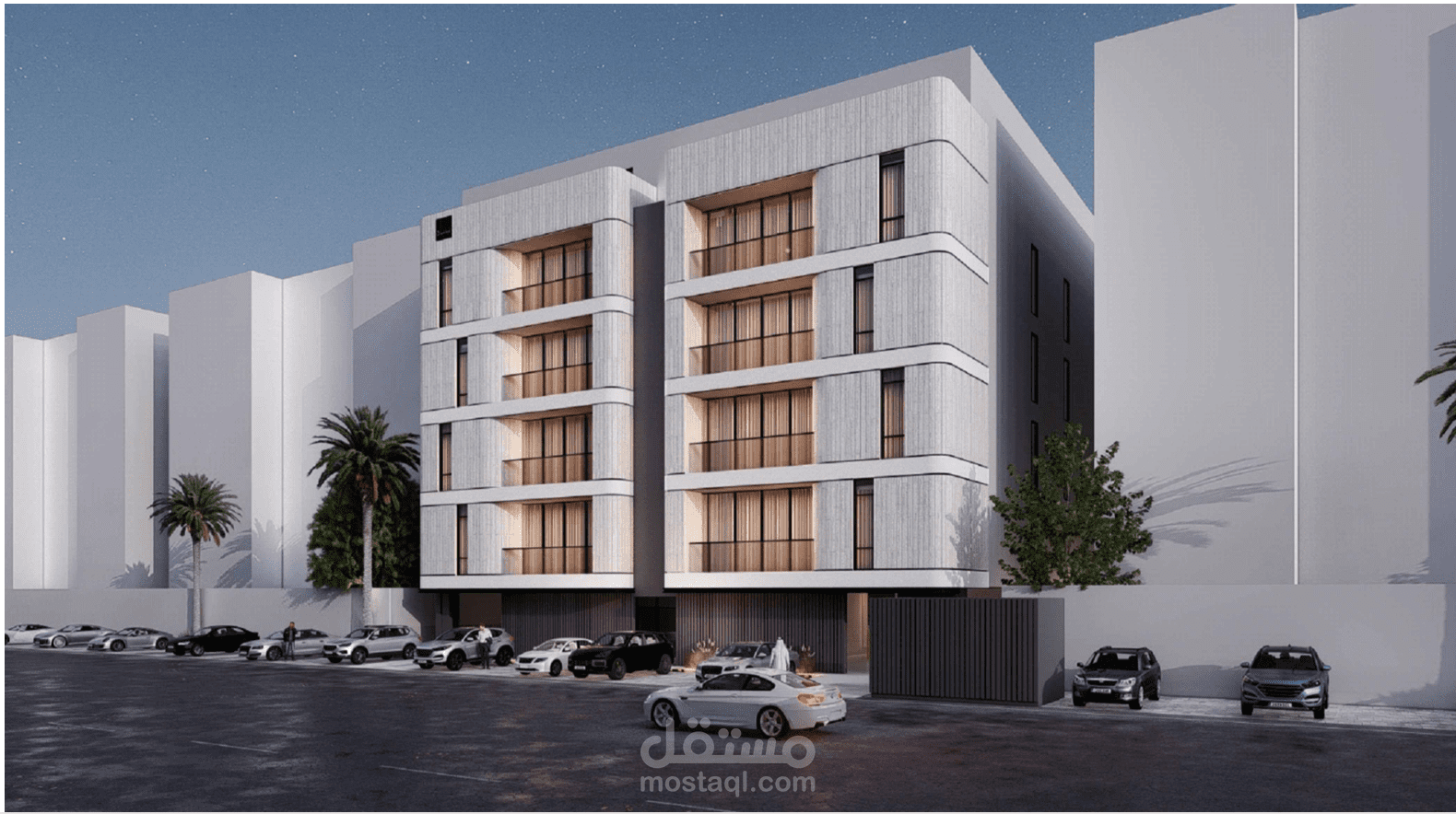 تصميم مخططات الكهرباء والتيار الخفيف والميكانيكا لمبنى سكنى 5 طوابق