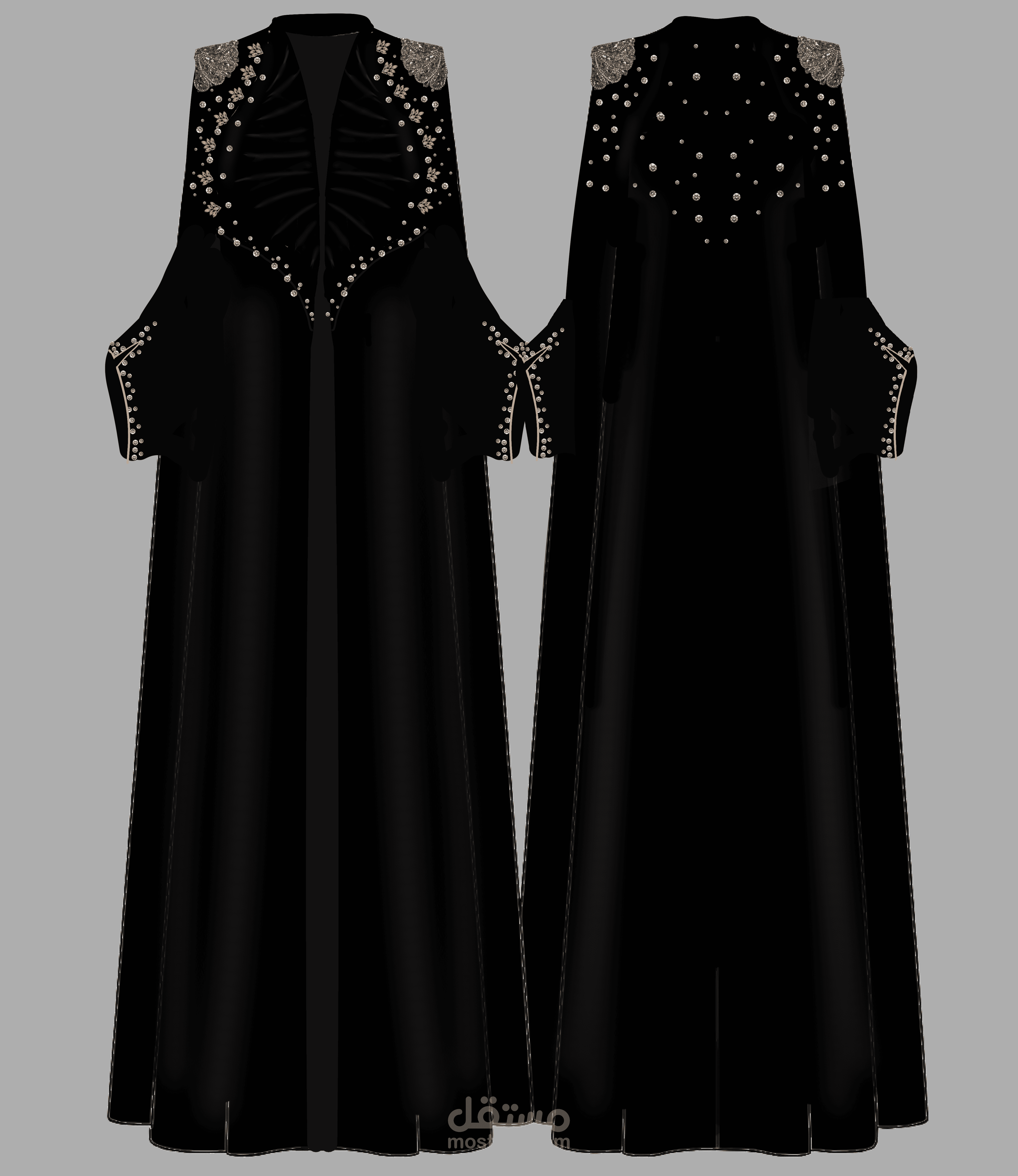 Elegant abaya