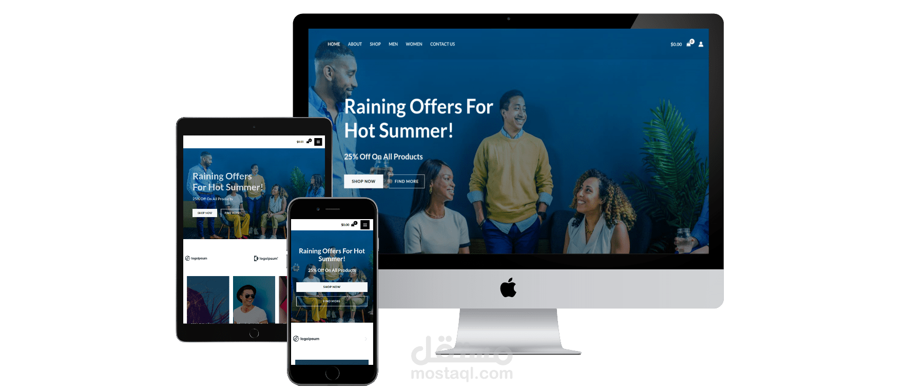 E-commerce store