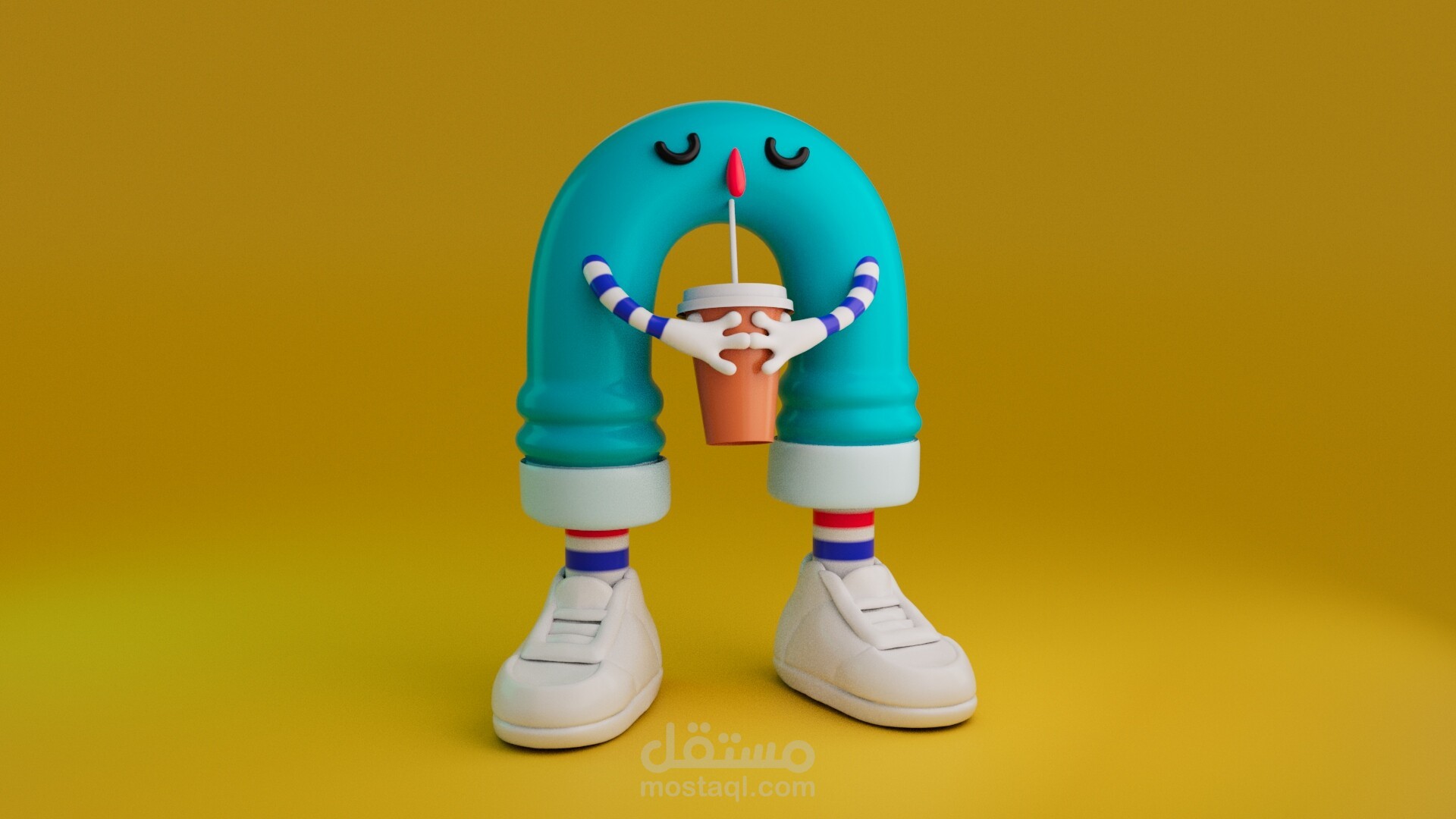 Pantalon man character