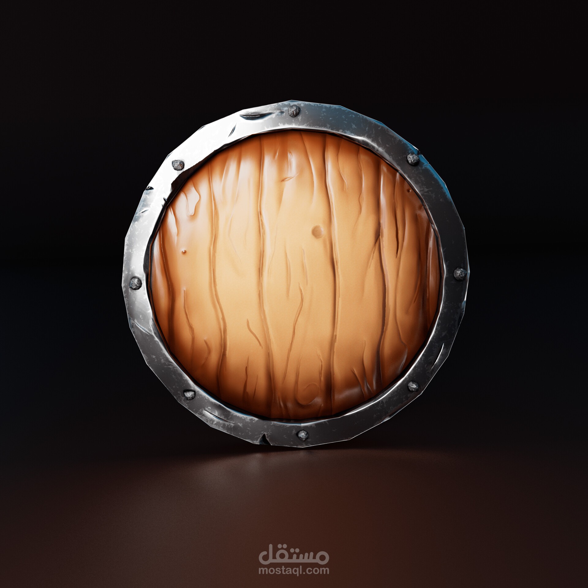Stylized Shield (Maya , V Ray, Zbrush and Substances)